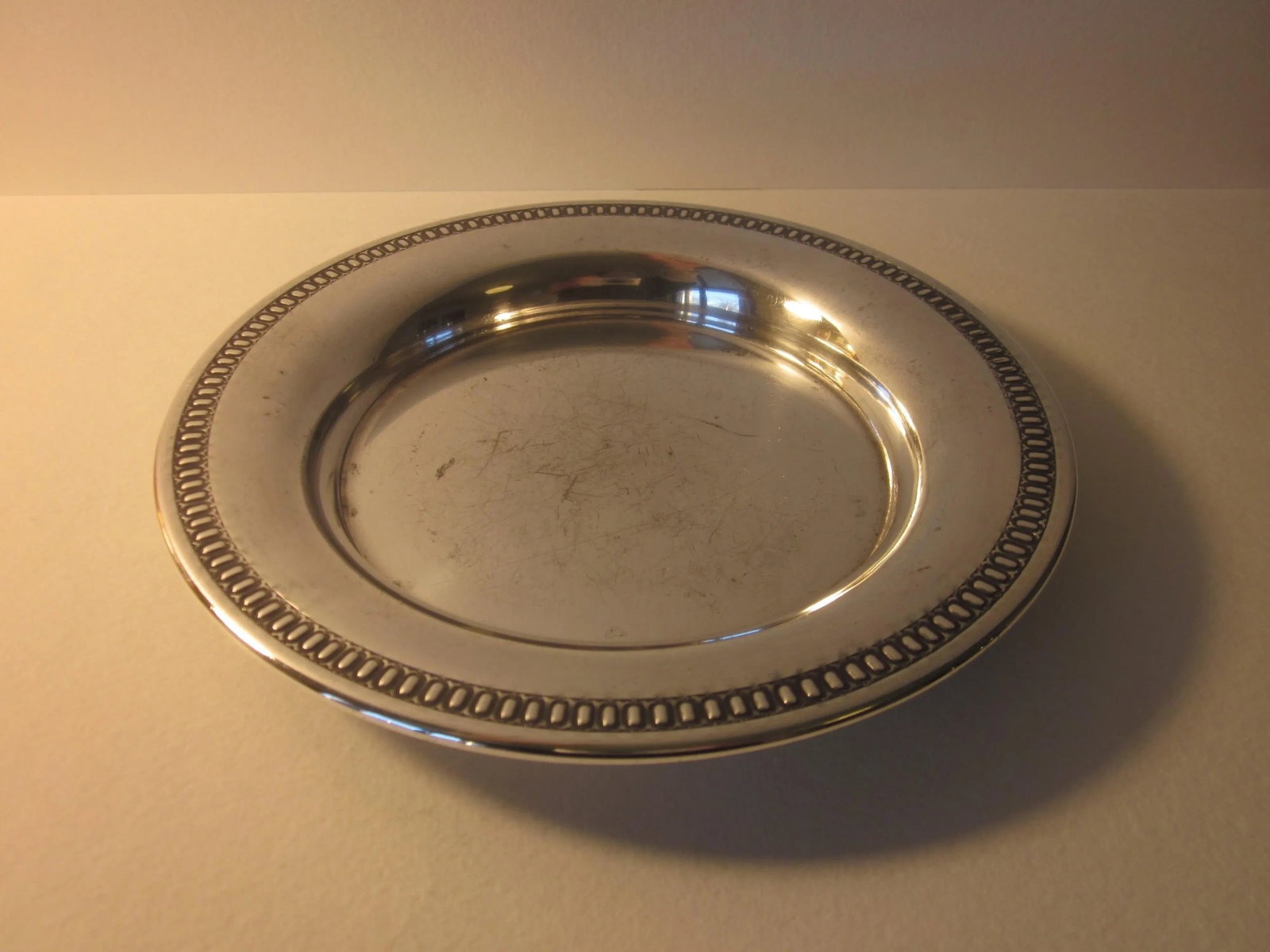 20th Century Traditional Silverplate Salver - 7