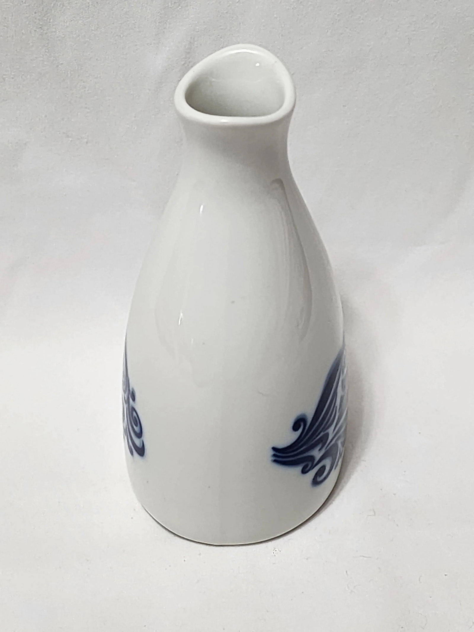 Norwegian Mid-Century Danish Viking Porsgrund Norway Vase Peanut Shaker - 3