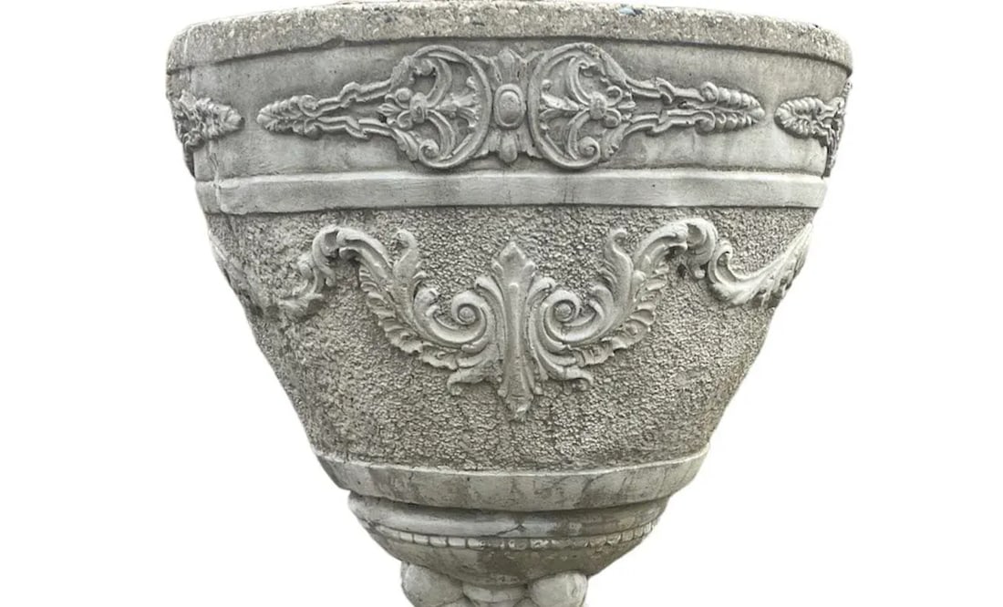 Mid 20th Century Concrete Planter - 2