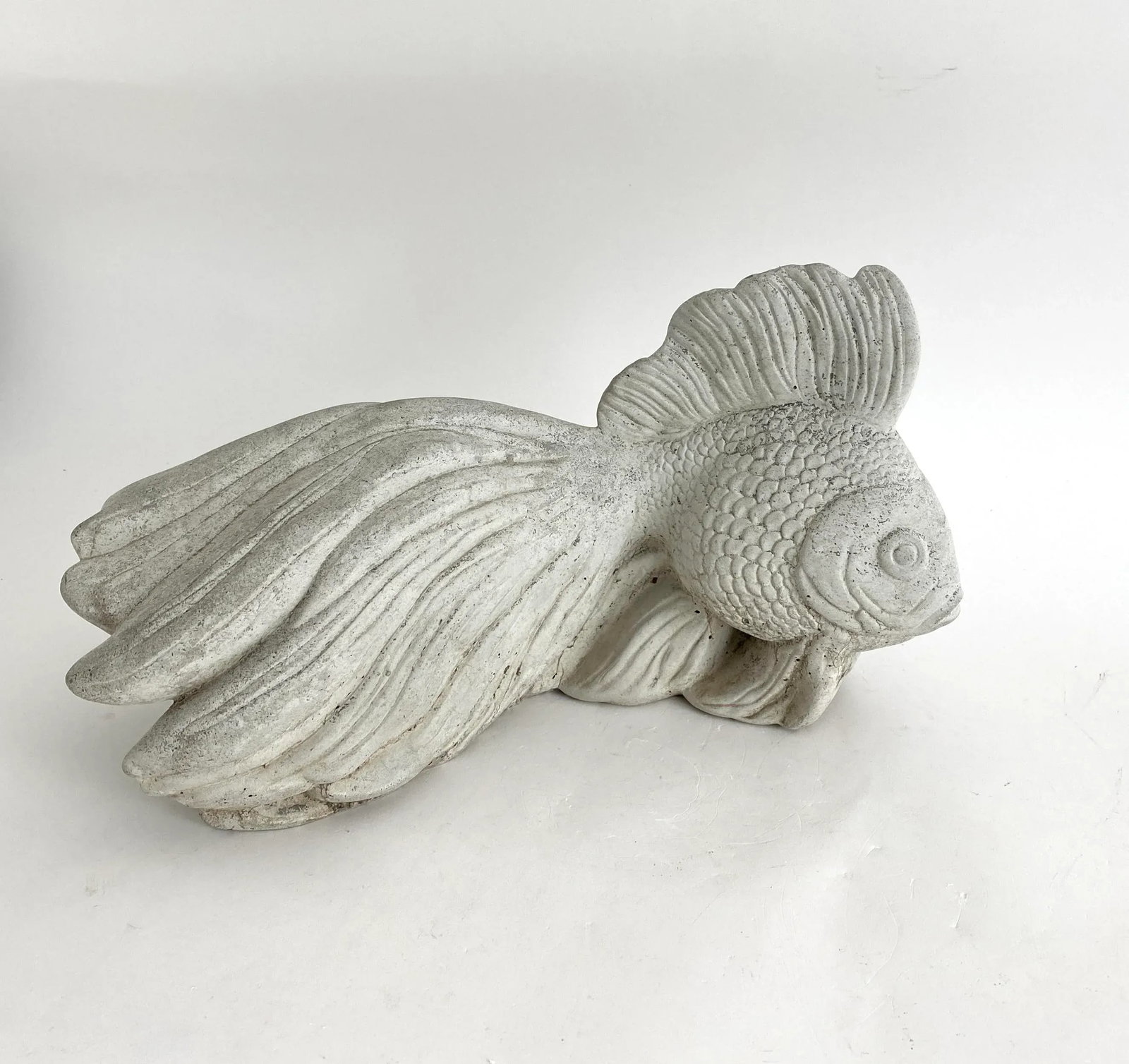 Cast Cement Koi Fish - 3