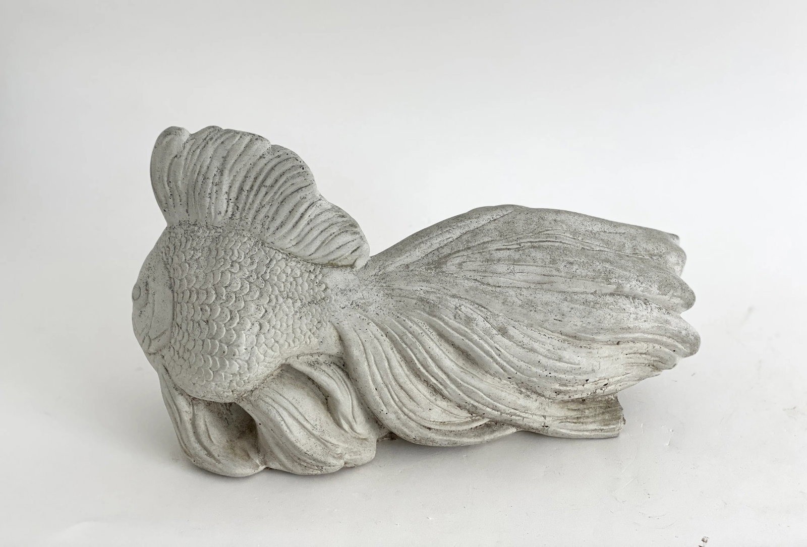 Cast Cement Koi Fish - 7