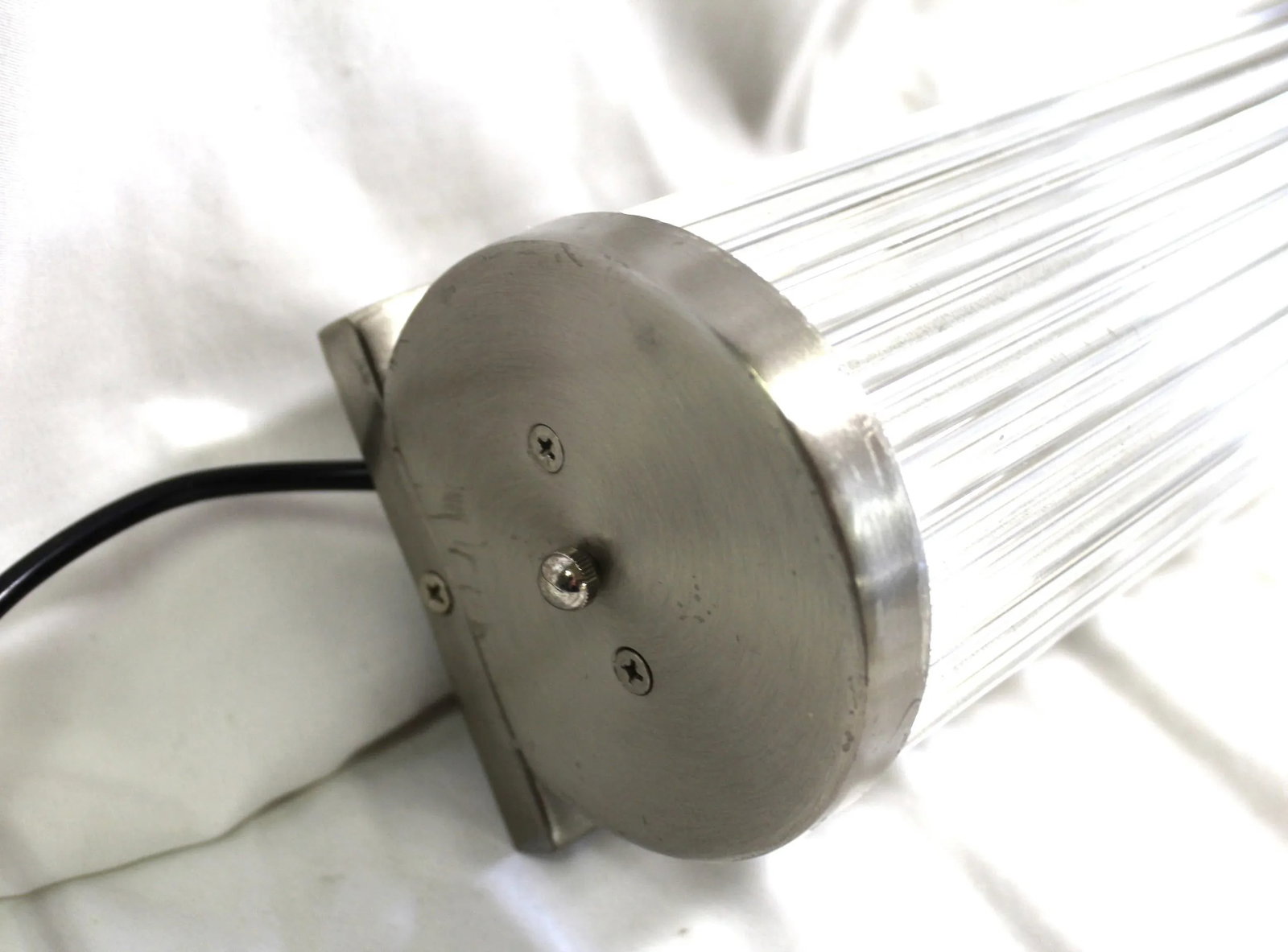 2000s Mid-Century Modern Glass Rods Led Sconce,a Single - 2