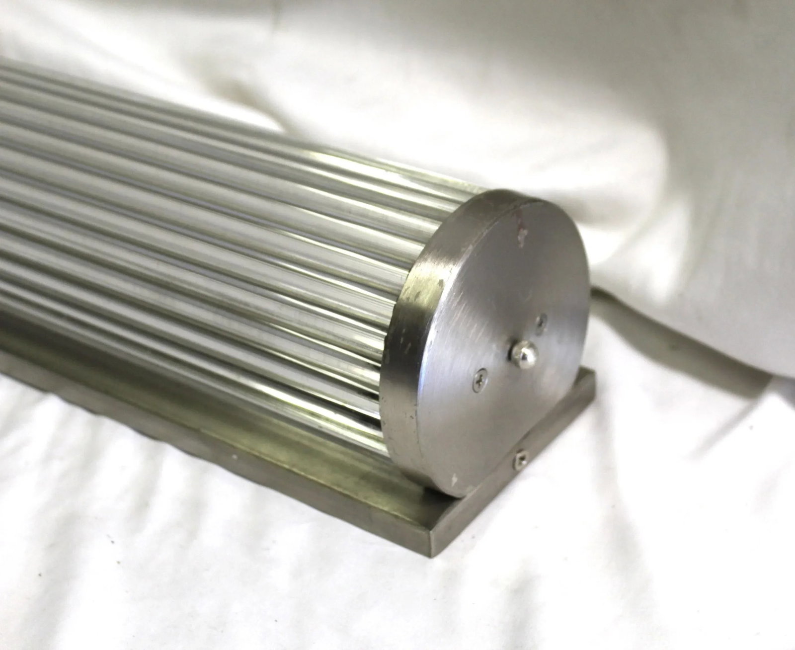 2000s Mid-Century Modern Glass Rods Led Sconce,a Single - 4