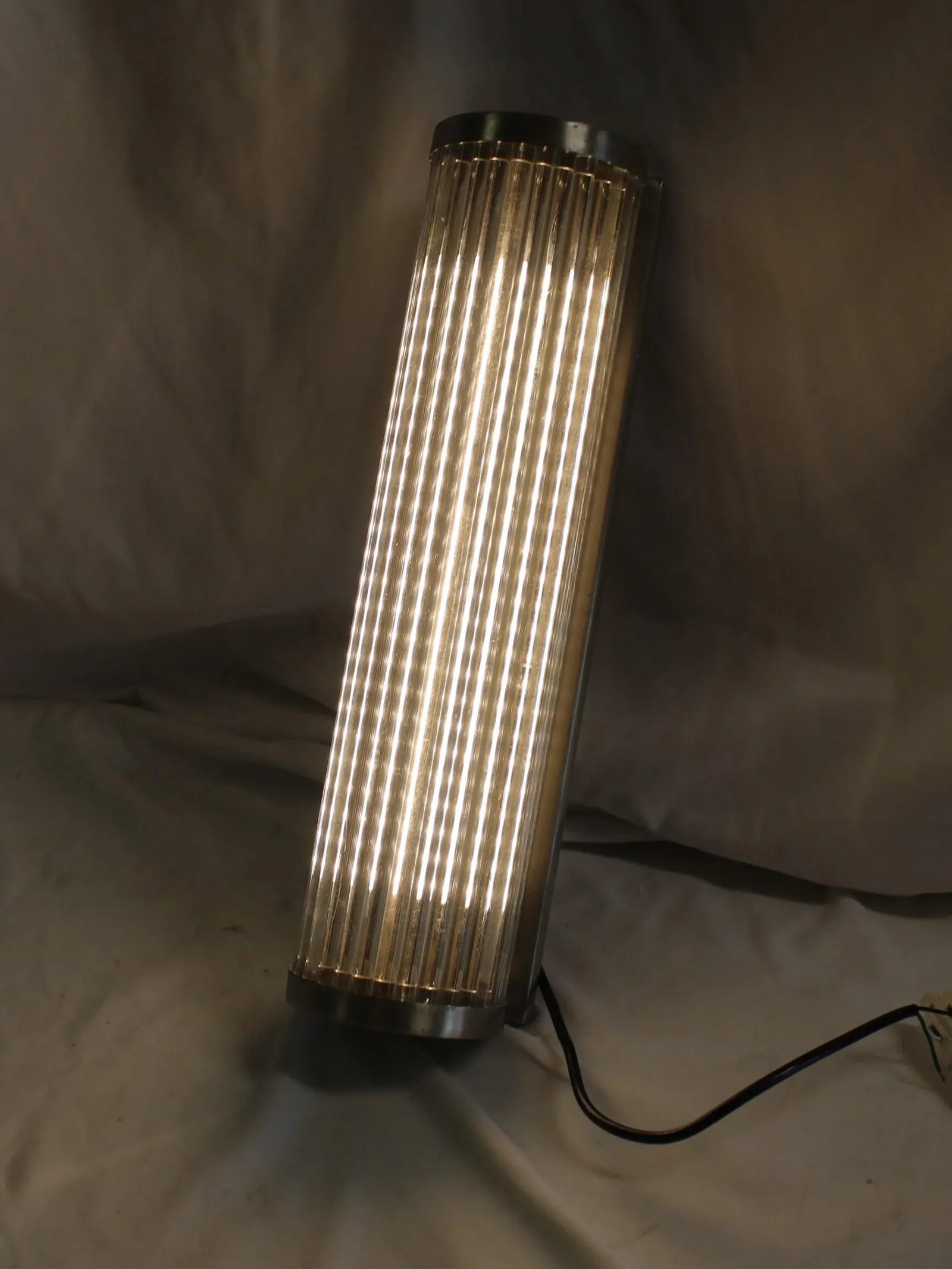 2000s Mid-Century Modern Glass Rods Led Sconce,a Single - 8