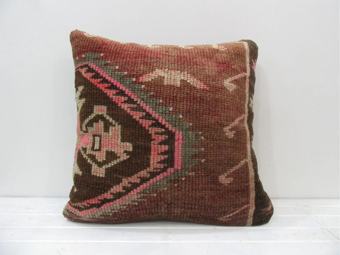 Handmade Turkish Kilim Pillow - 4