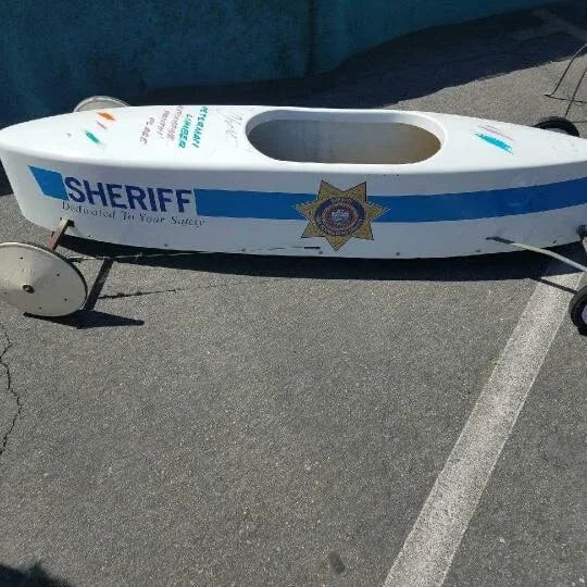 Sheriff Rally Kids Car - 3
