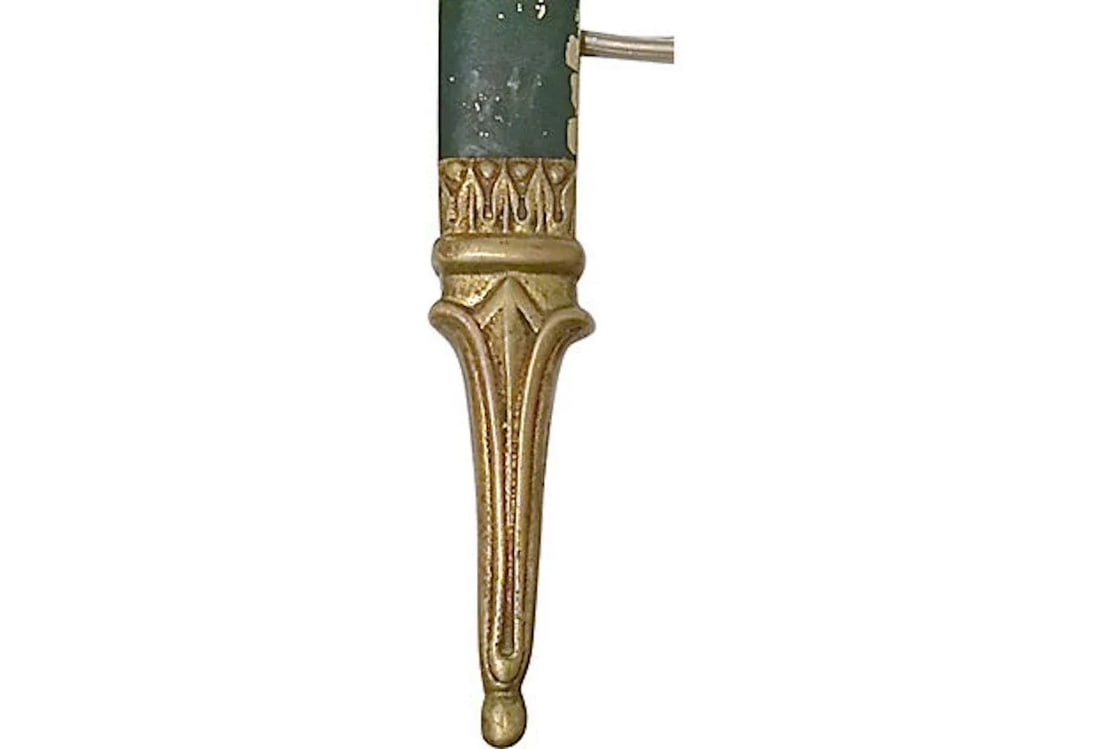 Antique French Empire Torch & Swan Sconces - a Pair - 7