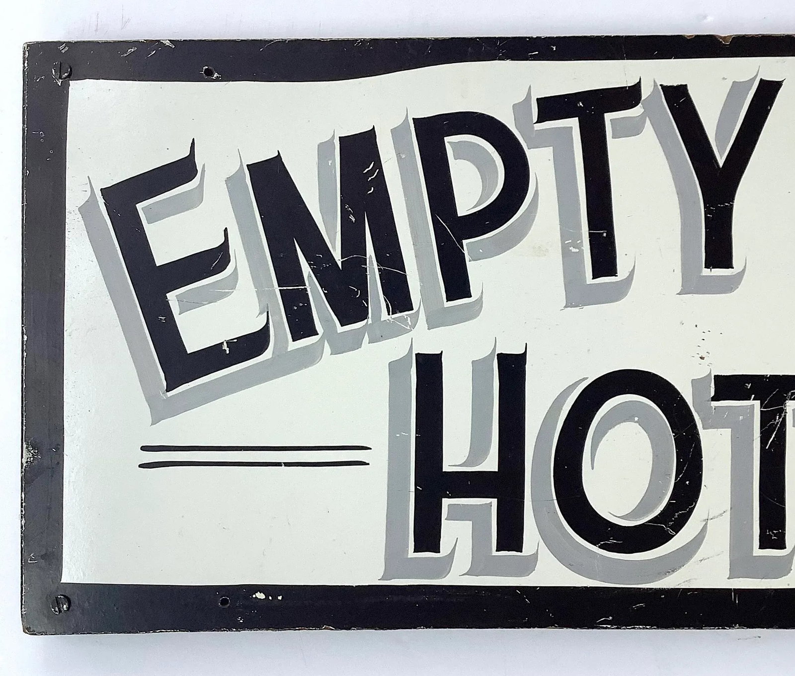 Vintage Empty Arm Hotel Sign - 2