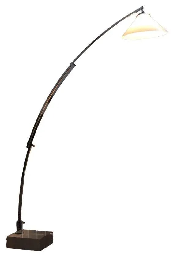 Mid-Century Chrome Floor Arch Telescoping Lamp - 10