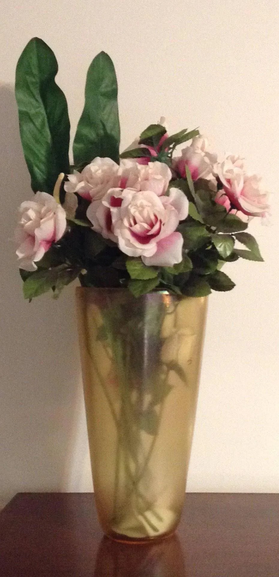Vintage Formia Murano Oversized Vase 14 3/4 Tall - 2