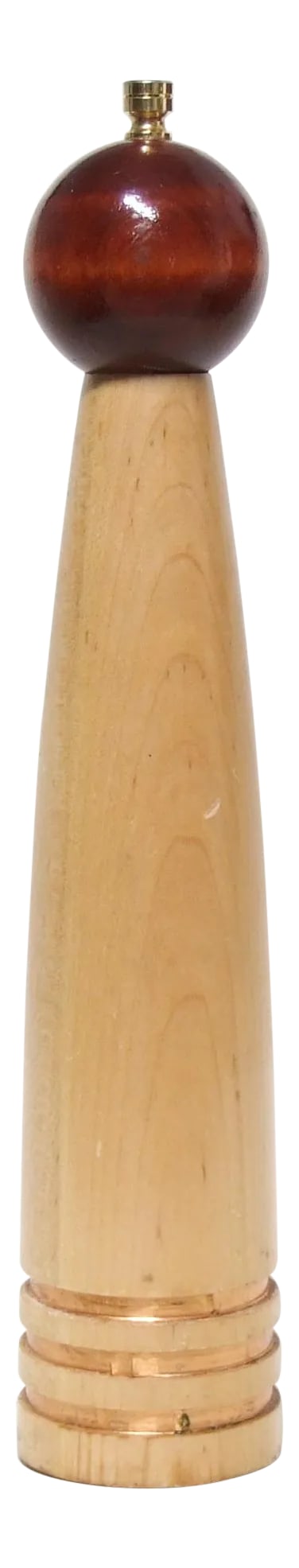 Custom Artisan Made Signed & Numbered Modern Pepper Mill: Hello and welcome! You are considering a pre-owned Custom Artisan Made Numbered Modern Pepper Mill. Item in great condition with a few minor marks as seen in the quality pictures provided. Very clean 