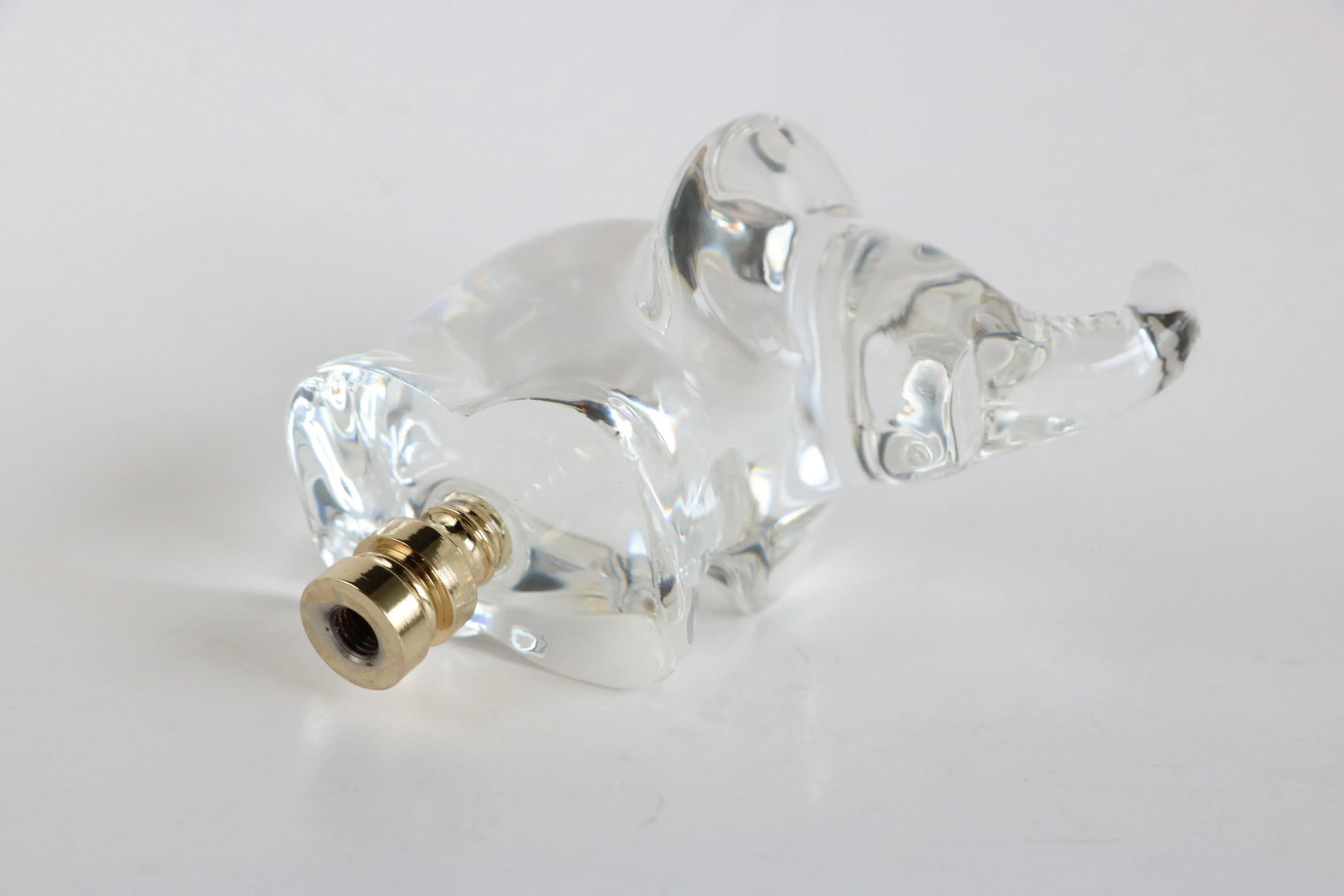 Crystal Elephant Lamp Finial - 7