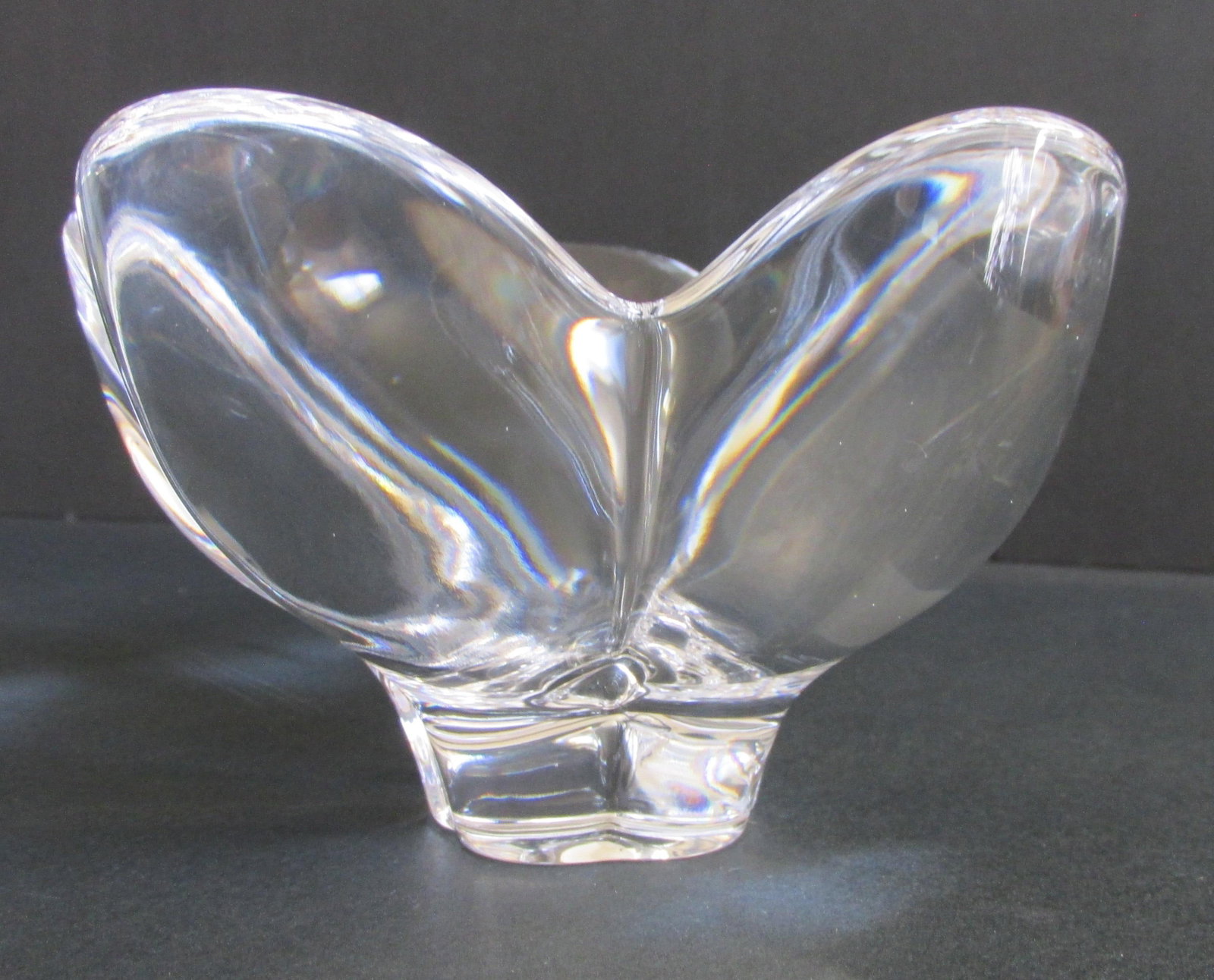 Orrefors Crystal Petal Bowl - 2