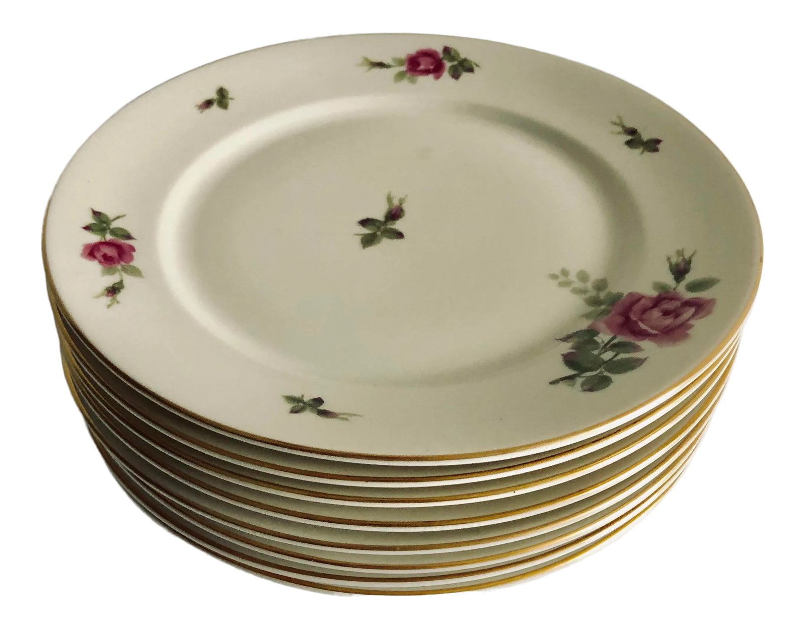 Vintage Floral Rosenthal "Aida" Set of 7 Bread Plates: Vintage floral design set of 7 Bread or dessert Plates 6.25"D Makers mark reads " Rosenthal Aida Germany. Excellent condition. Condition: Alterations: Original Condition Unaltered Imperfections: Some