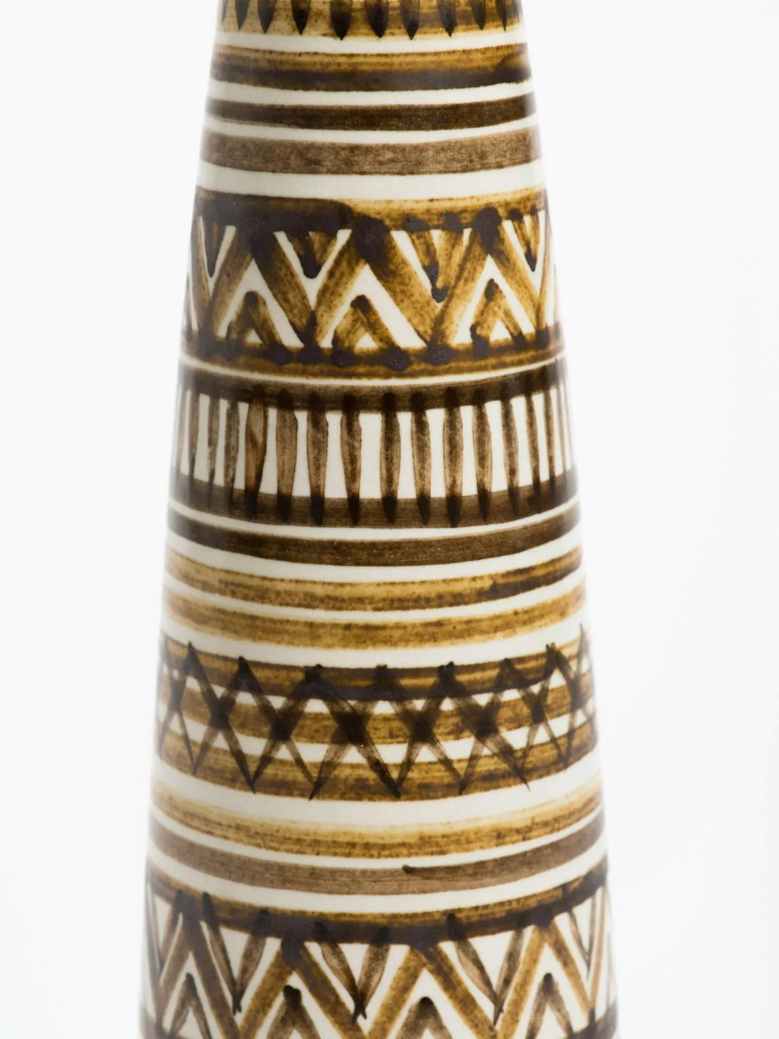 Ceramic Painted Lote Table Lamp - 3