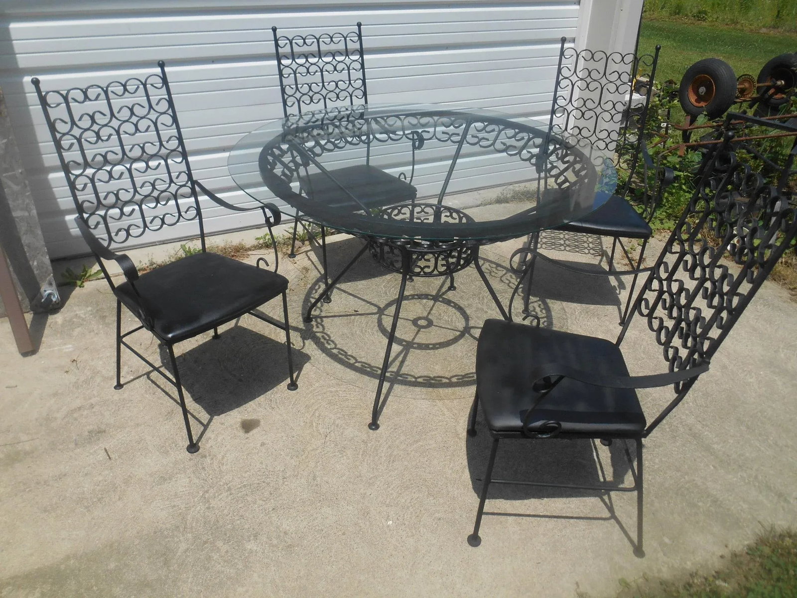 Vintage 1960's Arthur Umanoff Granada Table & 4 Chairs - 2