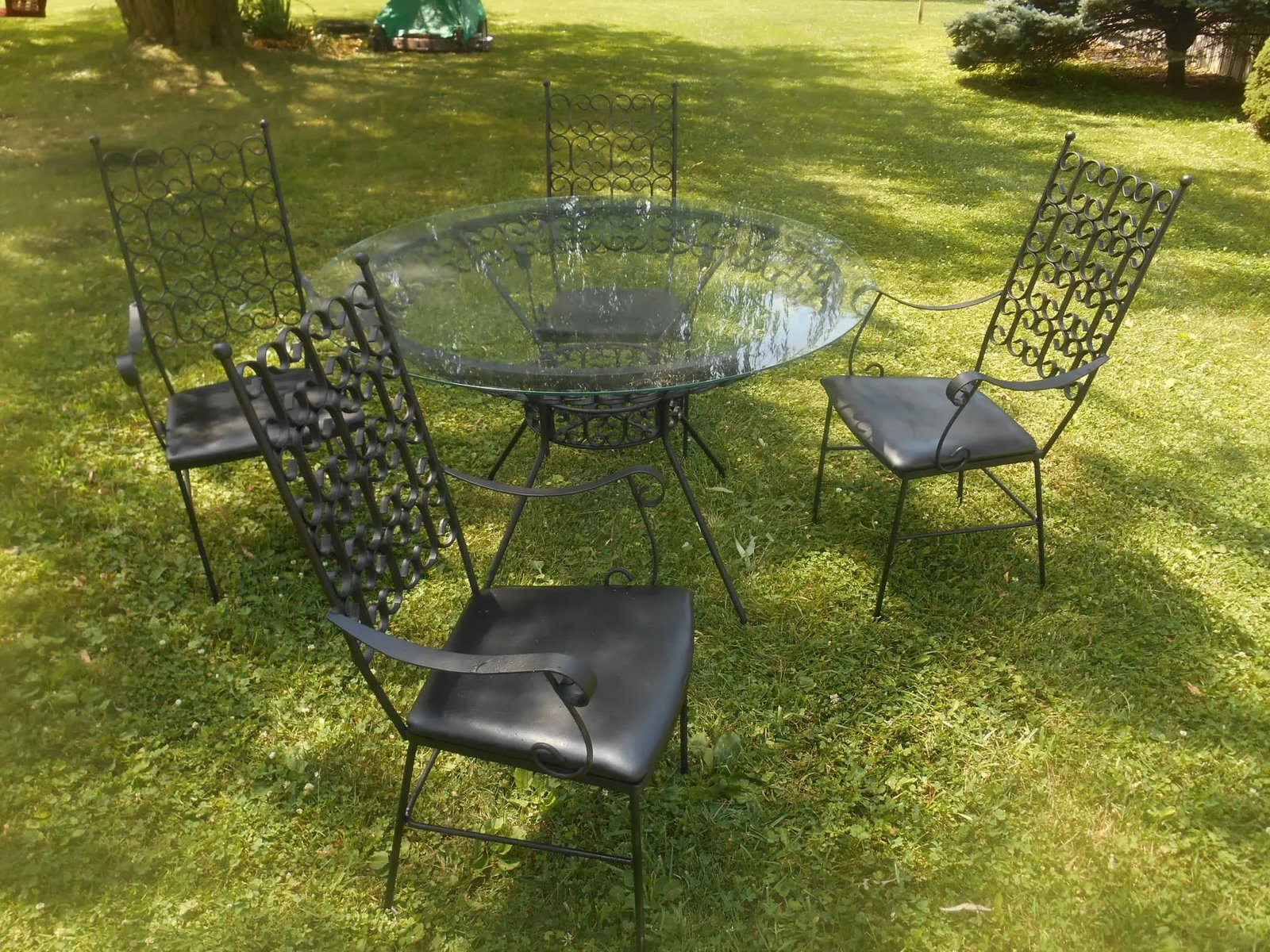 Vintage 1960's Arthur Umanoff Granada Table & 4 Chairs - 3