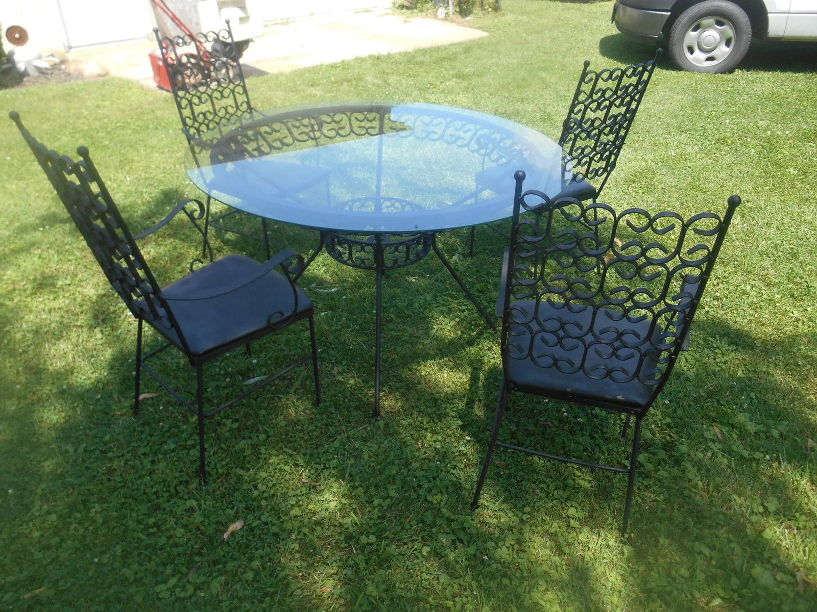 Vintage 1960's Arthur Umanoff Granada Table & 4 Chairs - 4