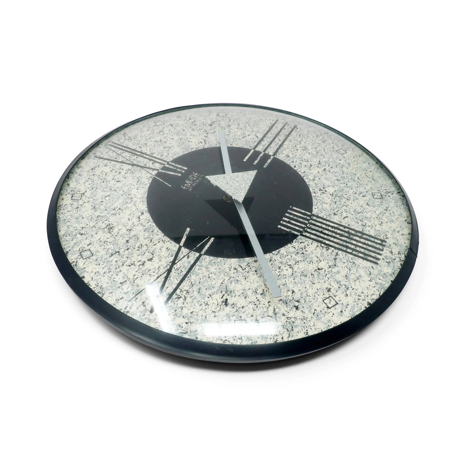 1980s Postmodern Wall Clock by Empire Arts - 4