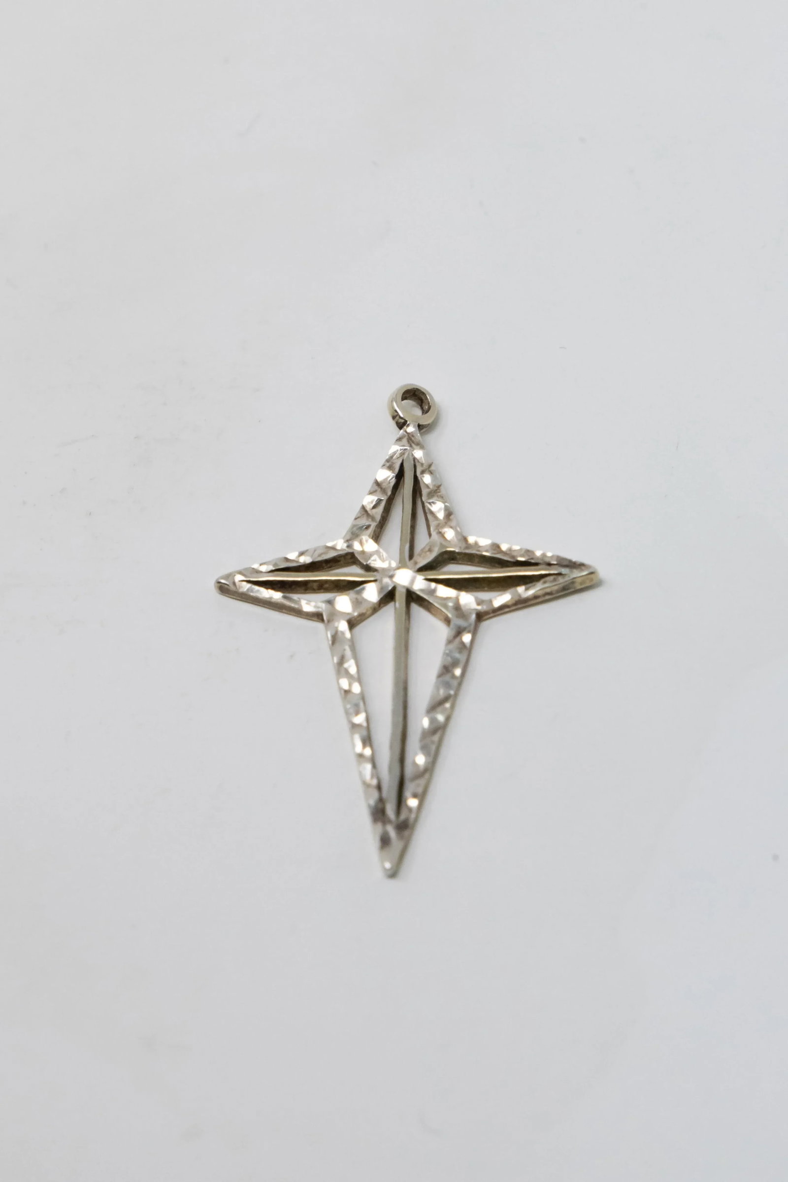 Sterling Christmas Star Ornament - 2