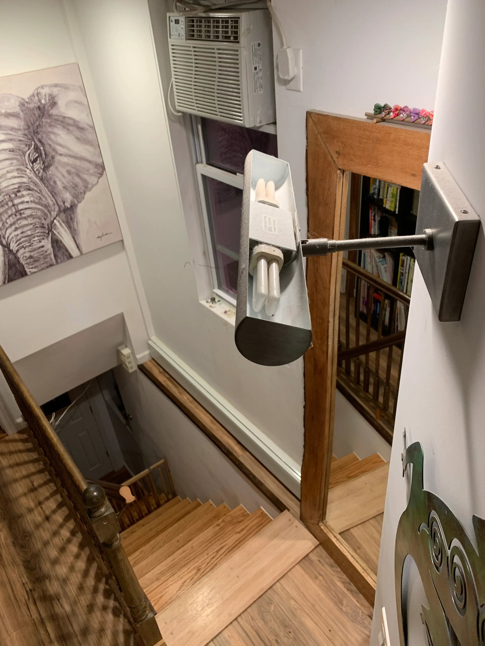 Modern Stainless Steel Sconces - a Pair - 10