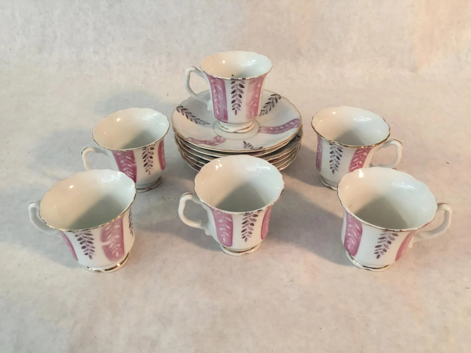 1940s Vintage Espresso - Service for 6 - 2