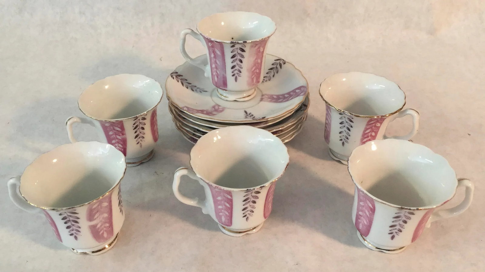 1940s Vintage Espresso - Service for 6 - 5
