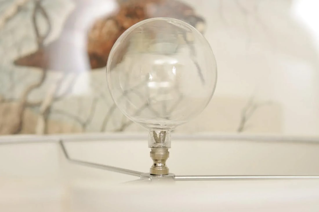1960s Oversized Val. St. Lambert Art Glass Lamp - 6