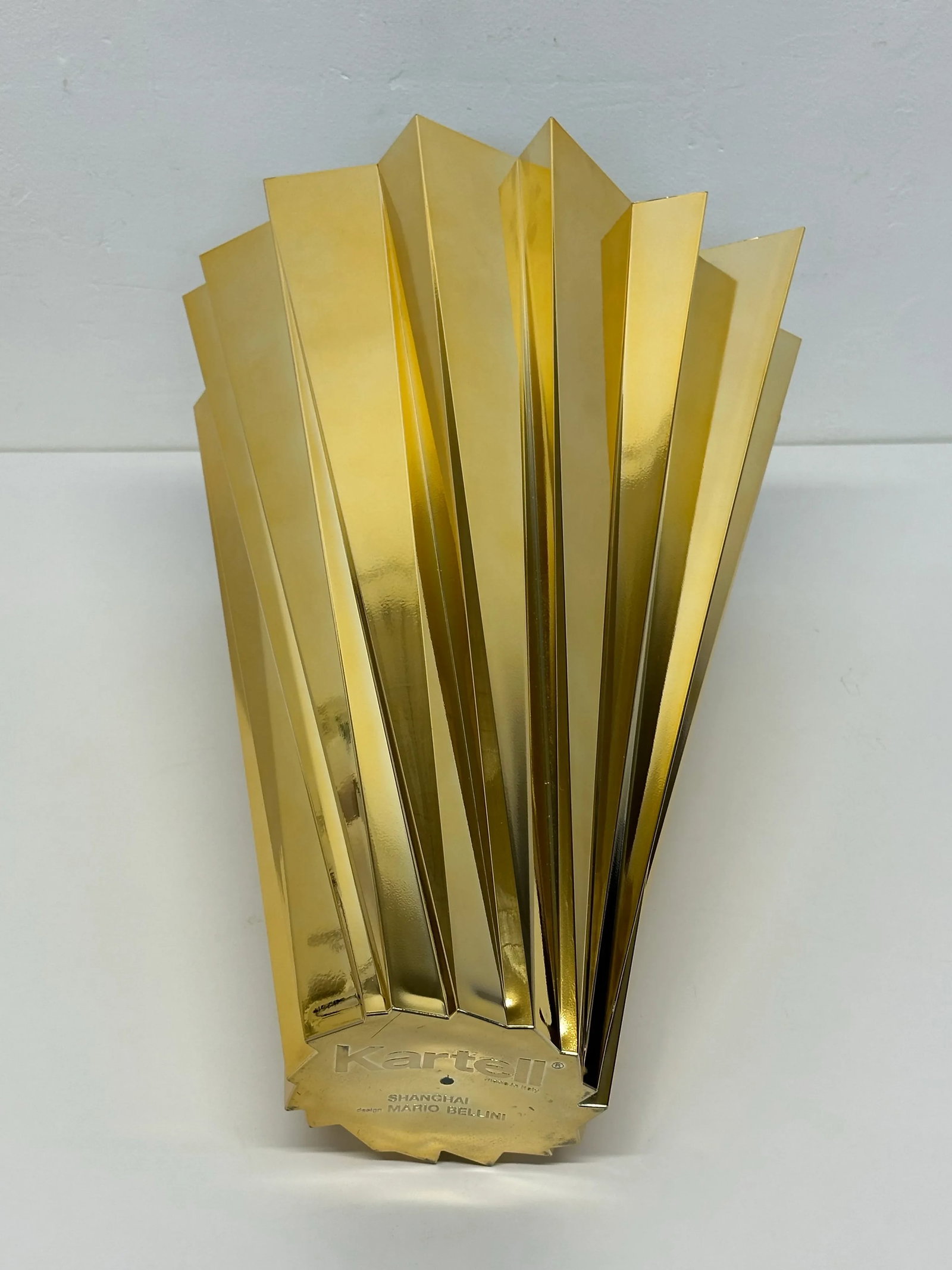 Mario Bellini Shanghai Gold Vase for Kartell - 11