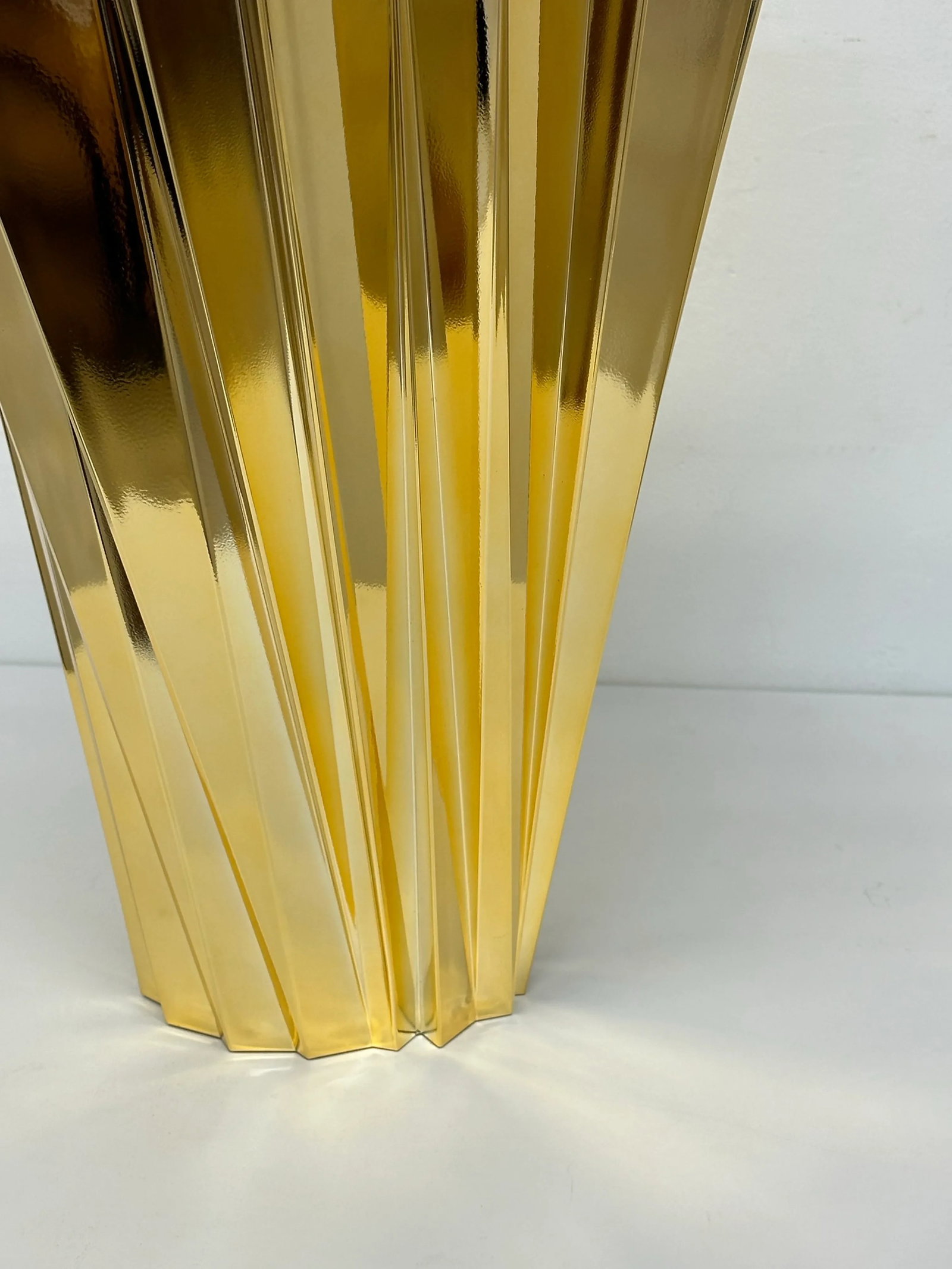 Mario Bellini Shanghai Gold Vase for Kartell - 5