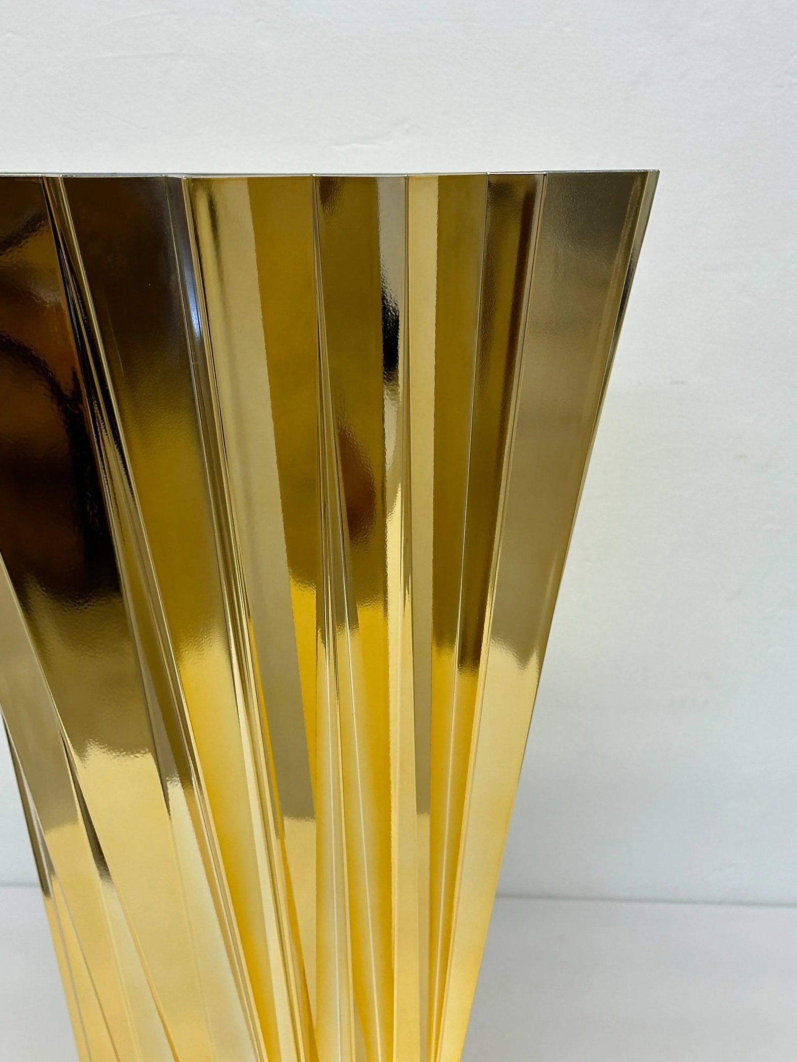 Mario Bellini Shanghai Gold Vase for Kartell - 6
