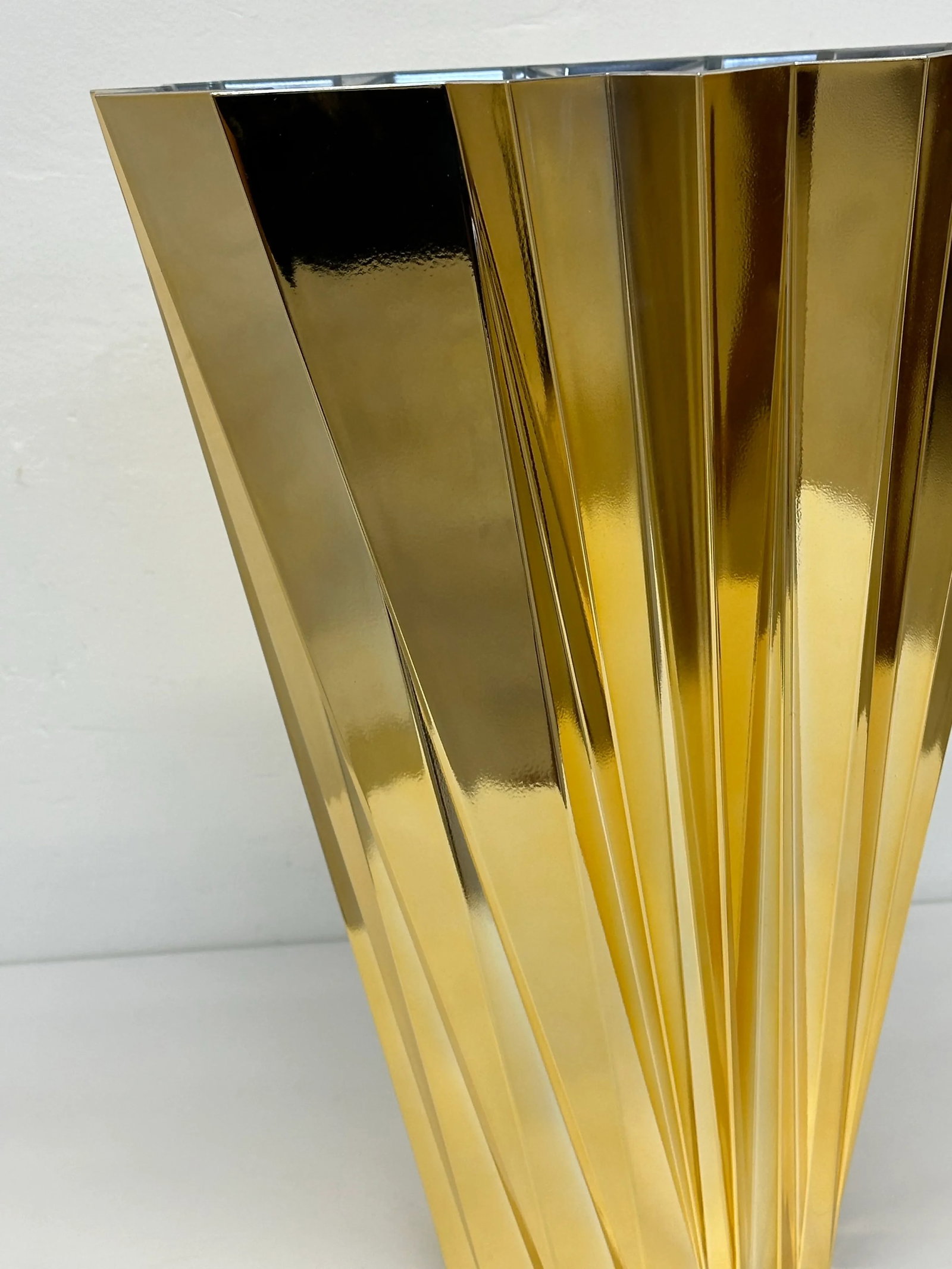 Mario Bellini Shanghai Gold Vase for Kartell - 7