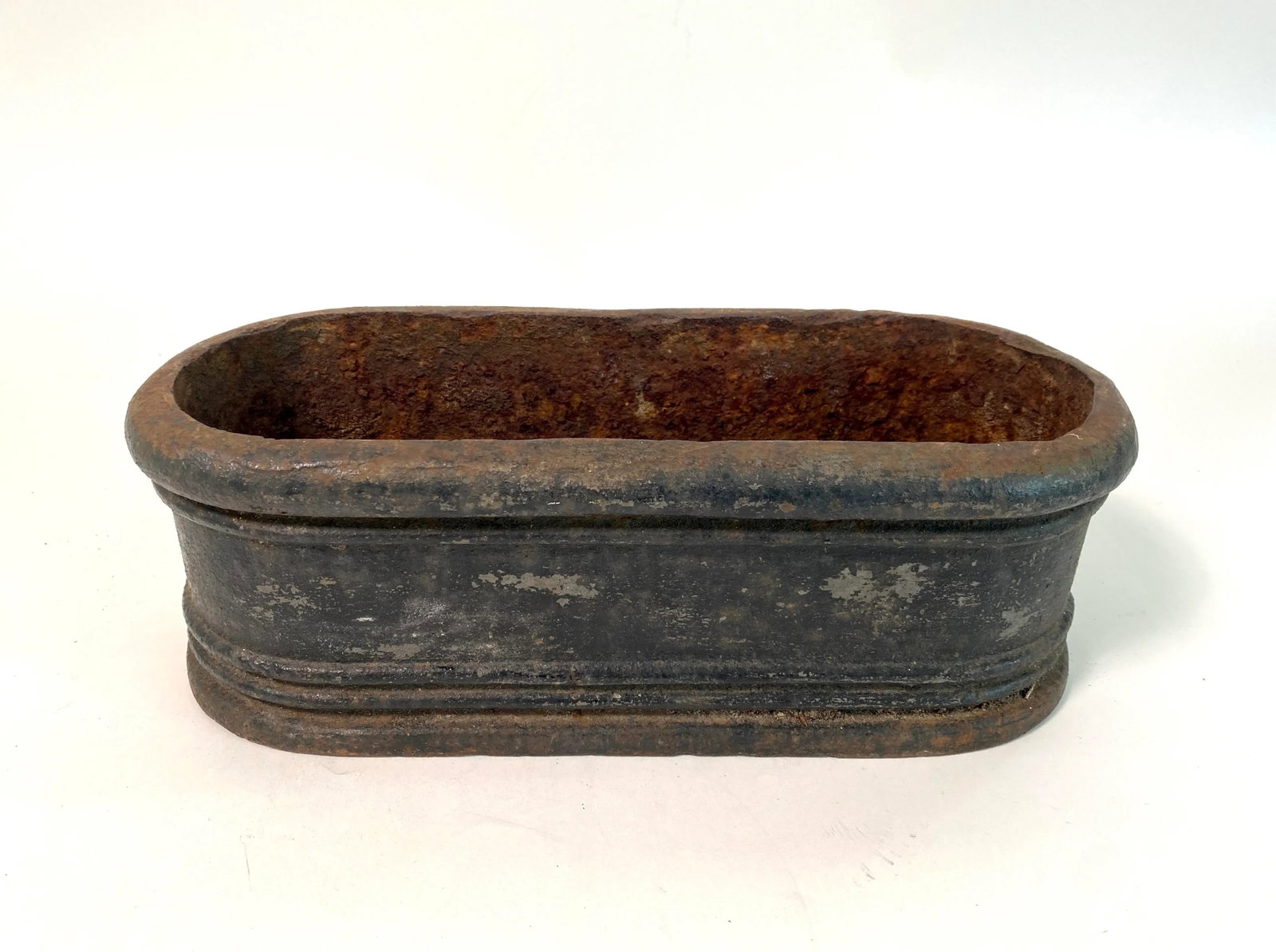 Antique French Cast Iron Jardinieres Planters - A Pair - 6