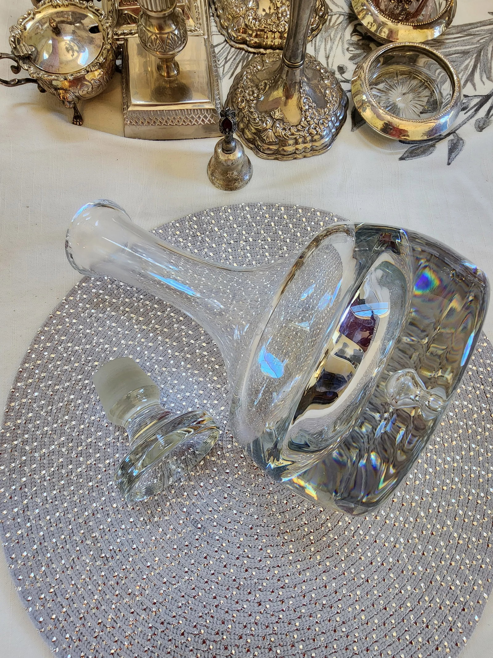 Vintage Krosno Crystal Decanter - 10
