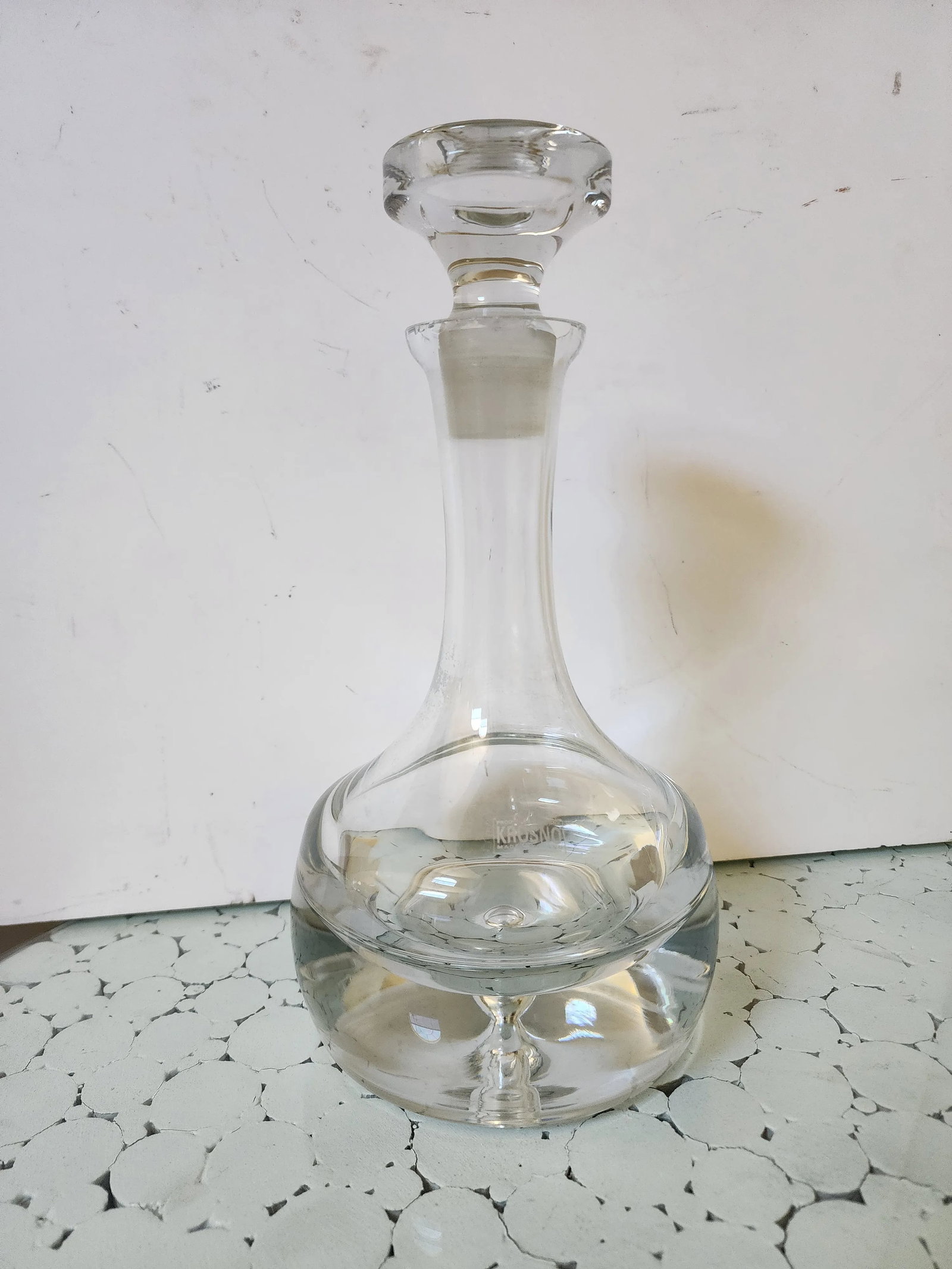 Vintage Krosno Crystal Decanter - 6