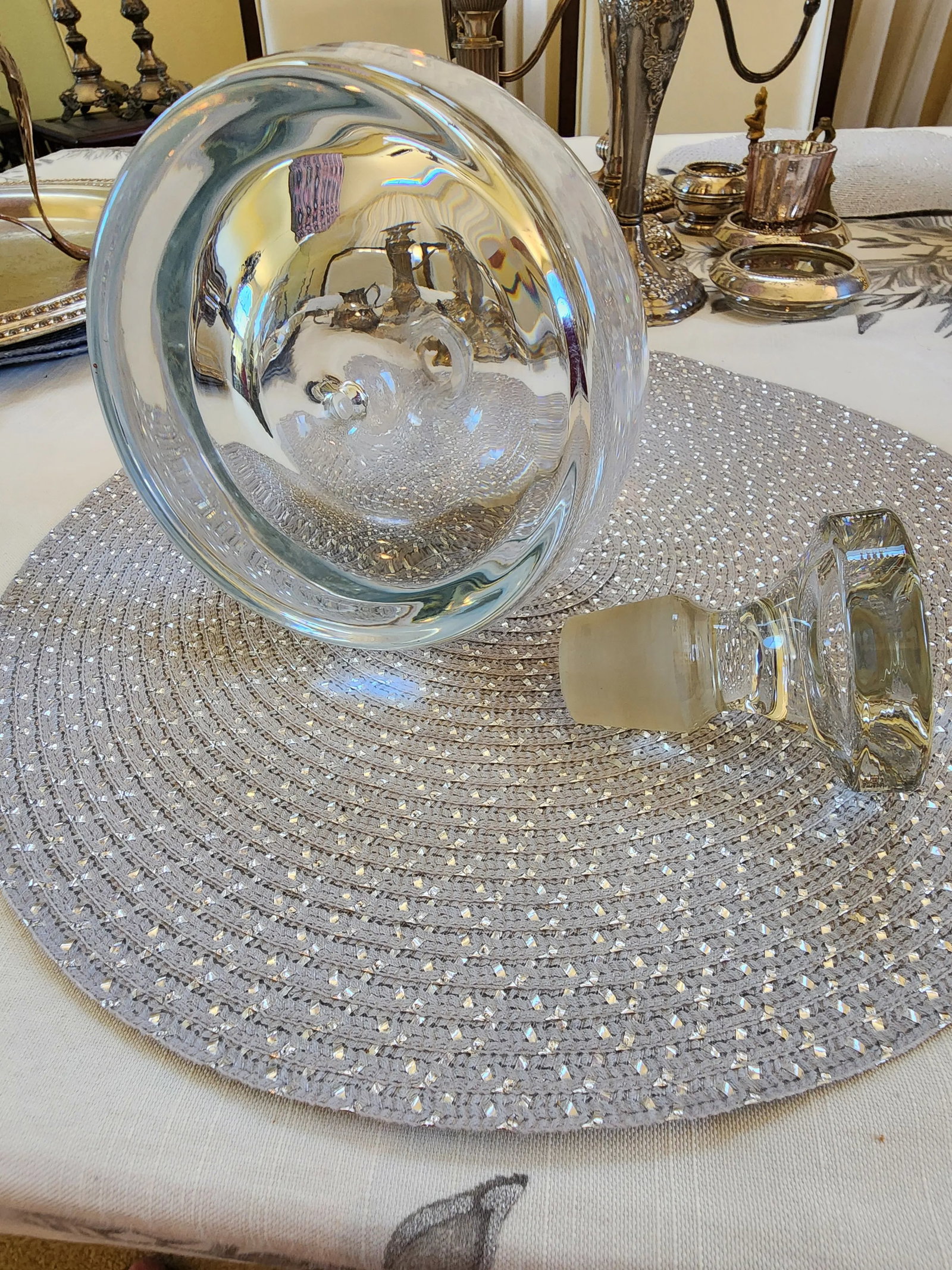 Vintage Krosno Crystal Decanter - 9