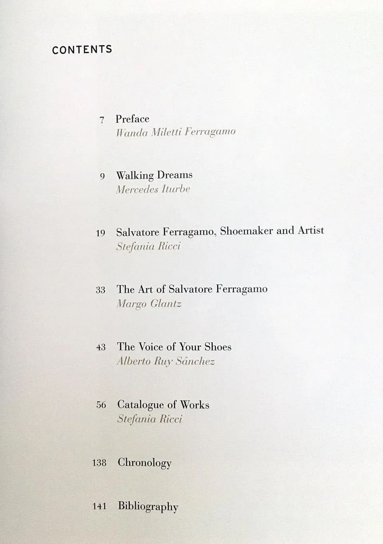 Salvatore Ferragamo "Walking Dreams" Book - 2