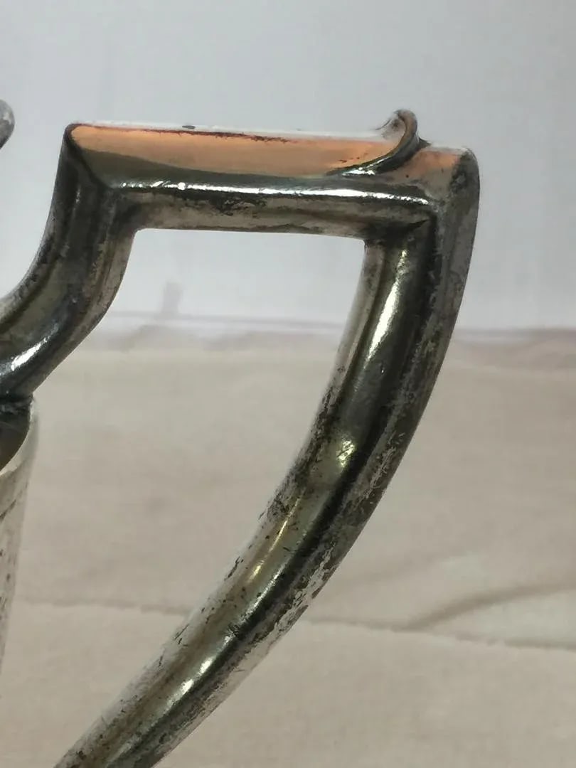 Vintage Art Deco Nickel Hammered Silver Plate Water Pitcher - 4