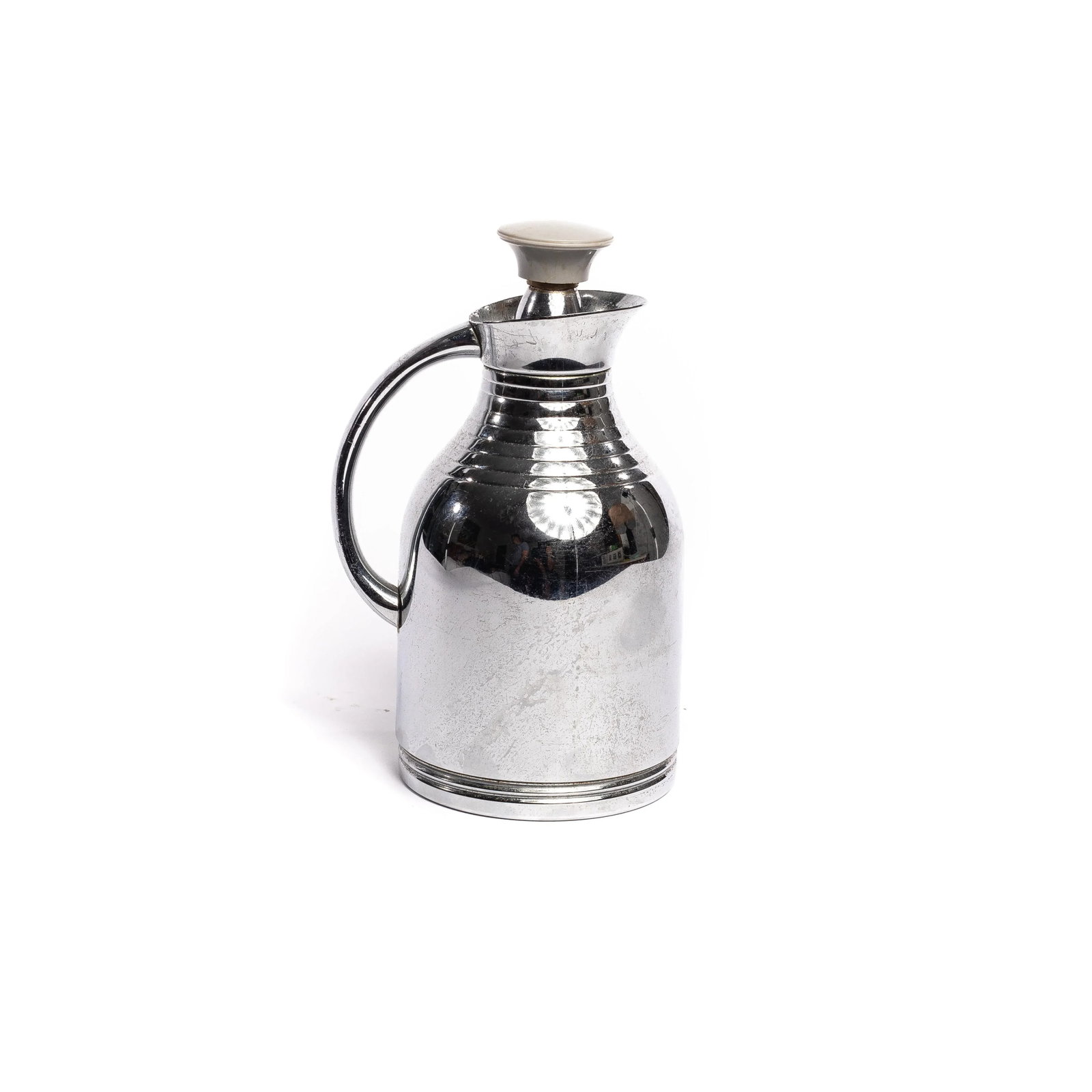 Vintage Chrome Universal Drinks Carafe - 2