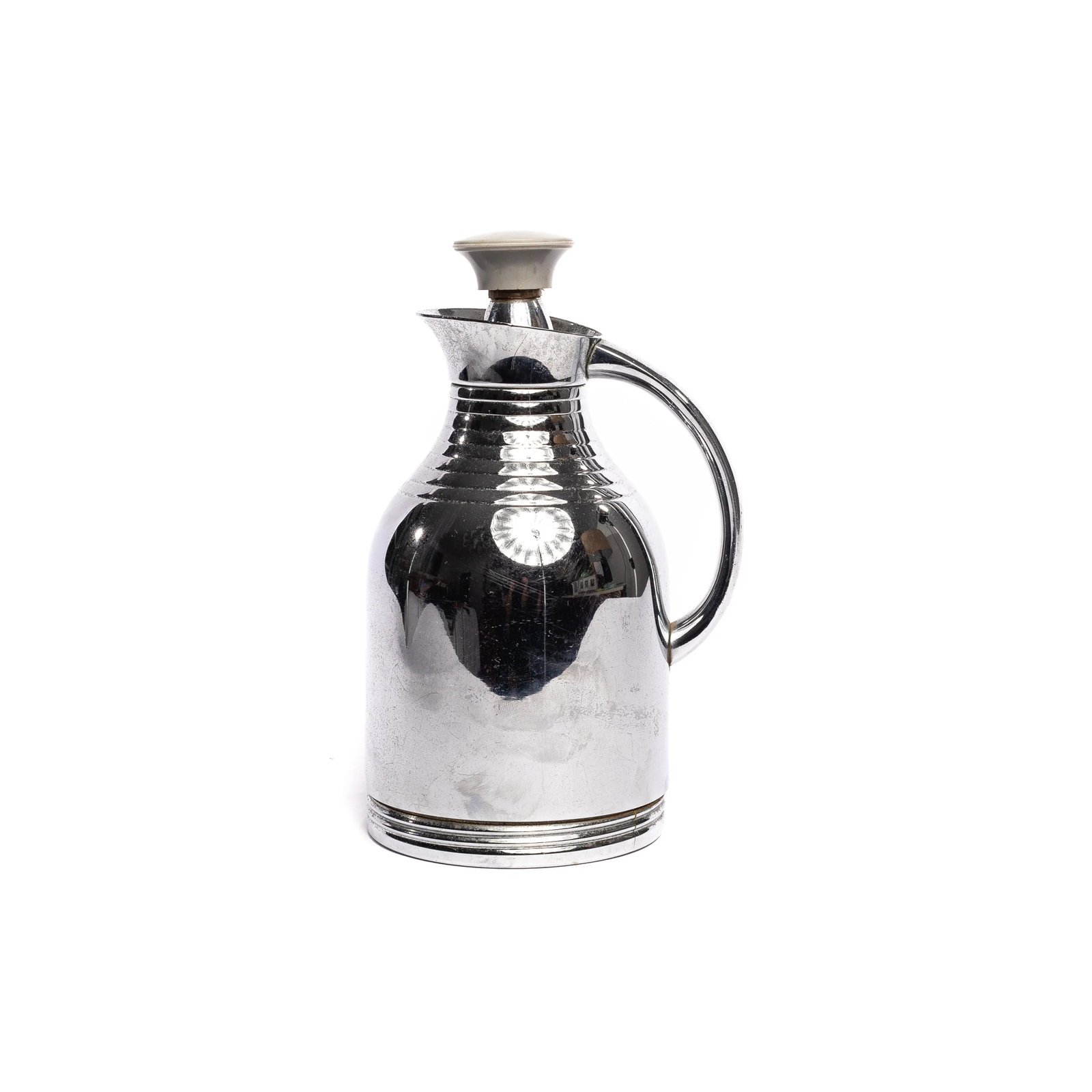 Vintage Chrome Universal Drinks Carafe - 4
