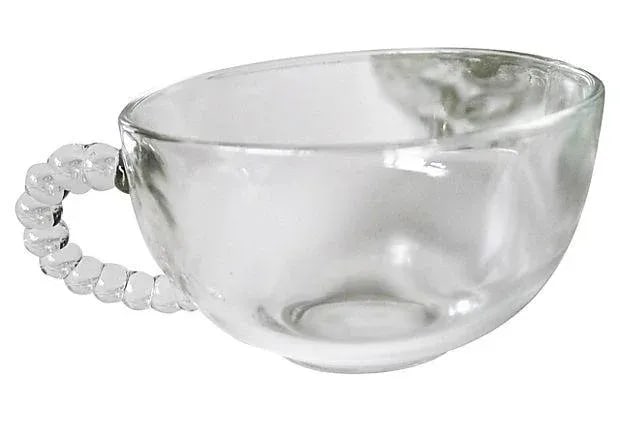 Vintage Clear Glass Breakfast Set - Set of 7 - 3