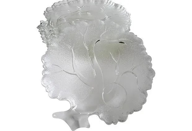 Vintage Clear Glass Breakfast Set - Set of 7 - 4