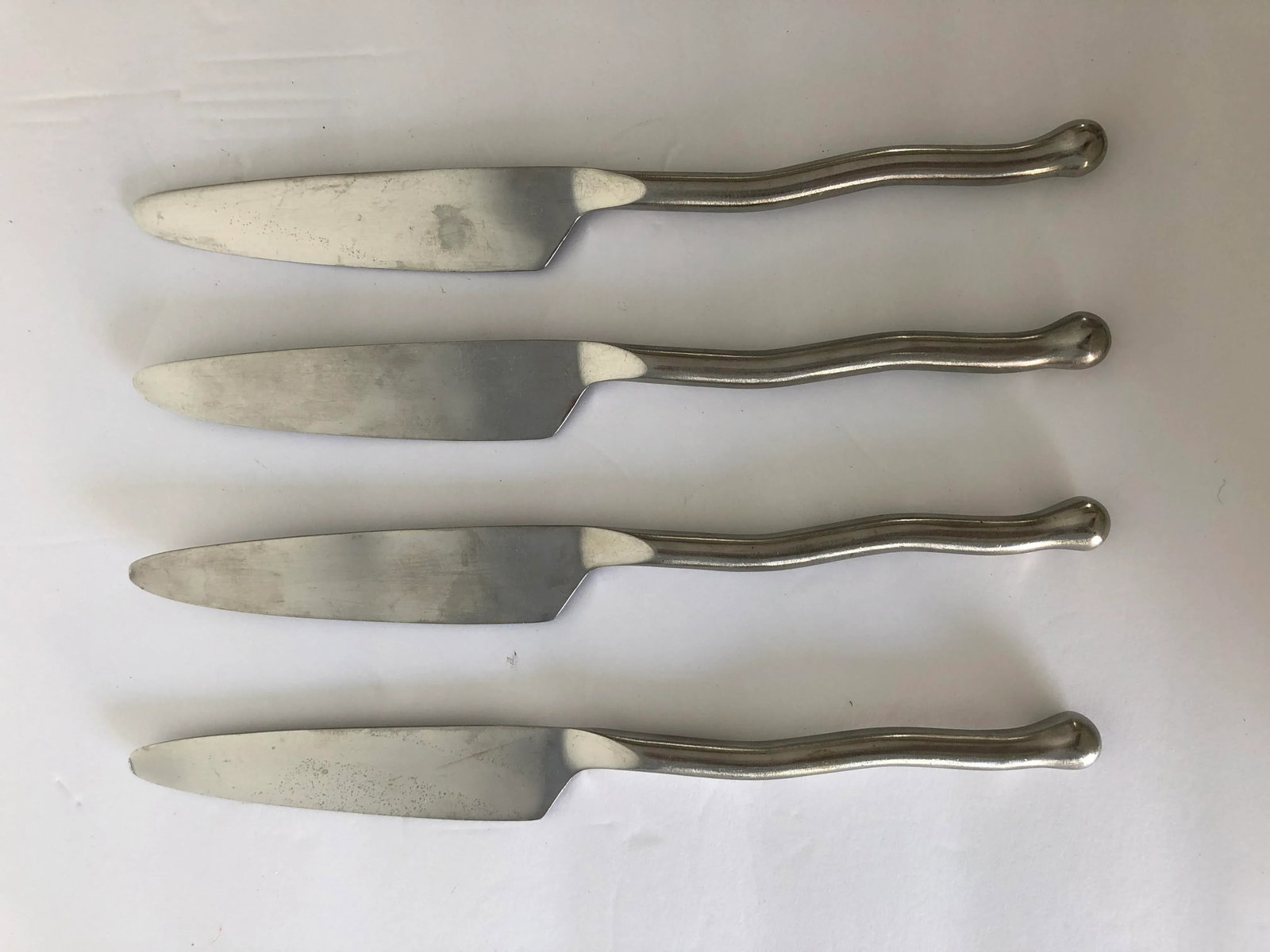 Gourmet Settings Exotique Platinum Stainless Knives S-4 - 2