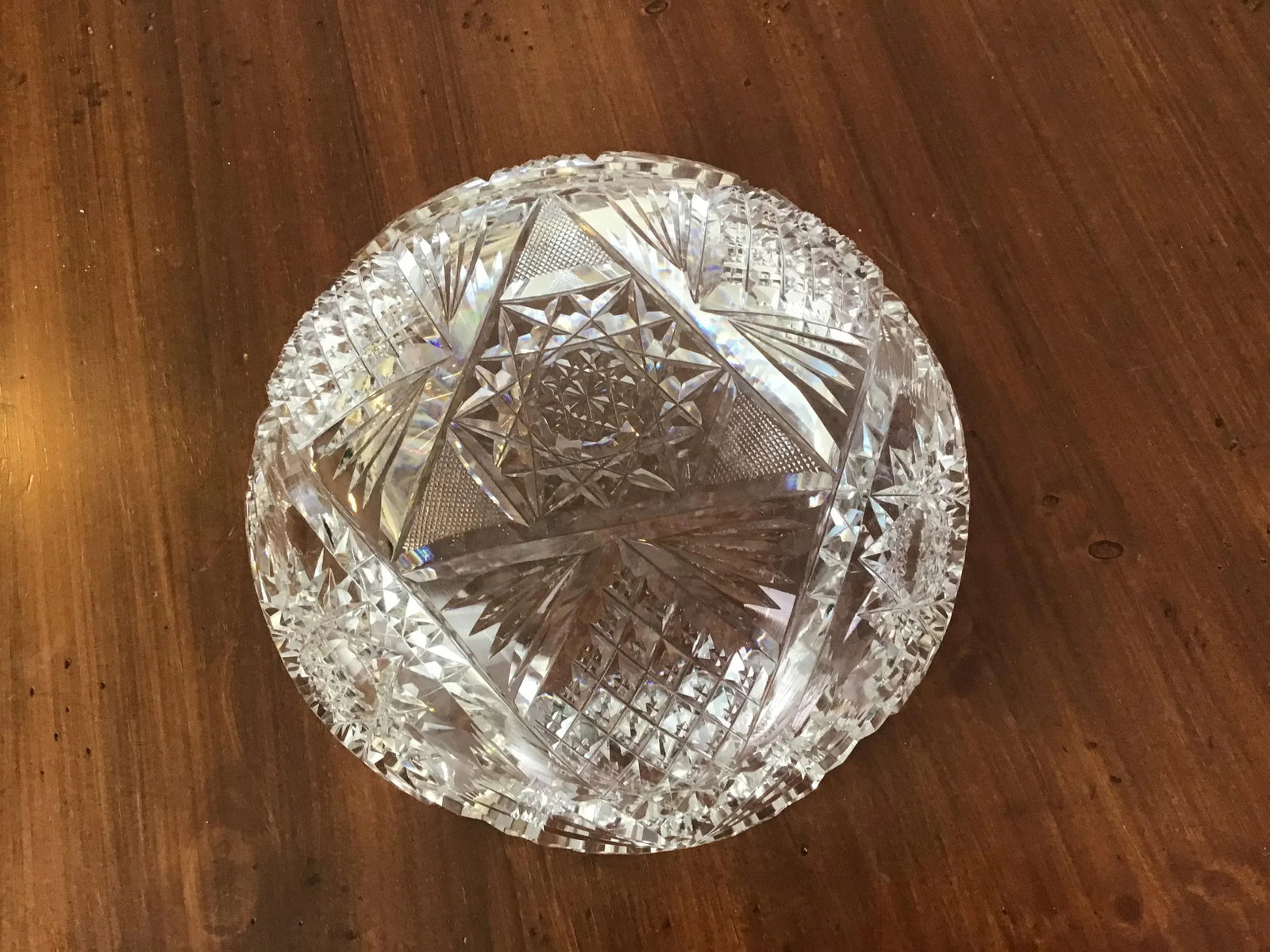 Brilliant Period Cut Glass Bowl - 4