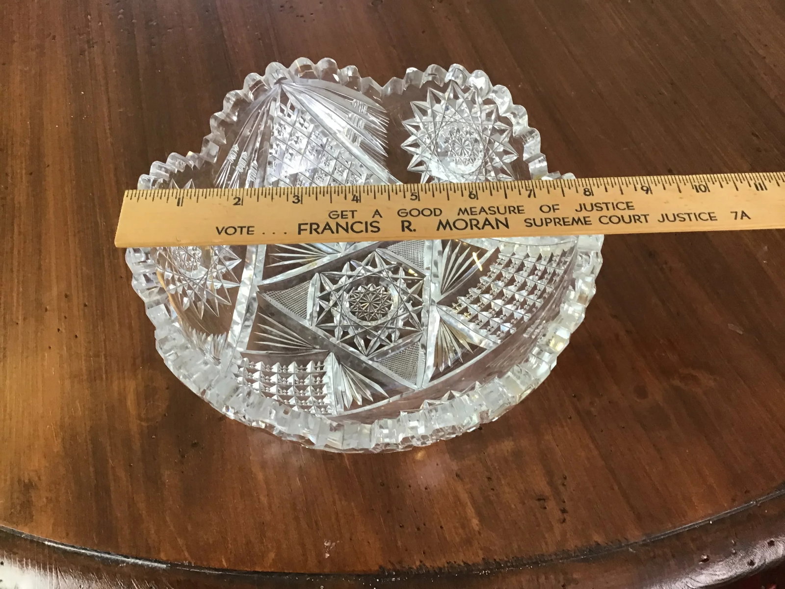 Brilliant Period Cut Glass Bowl - 5