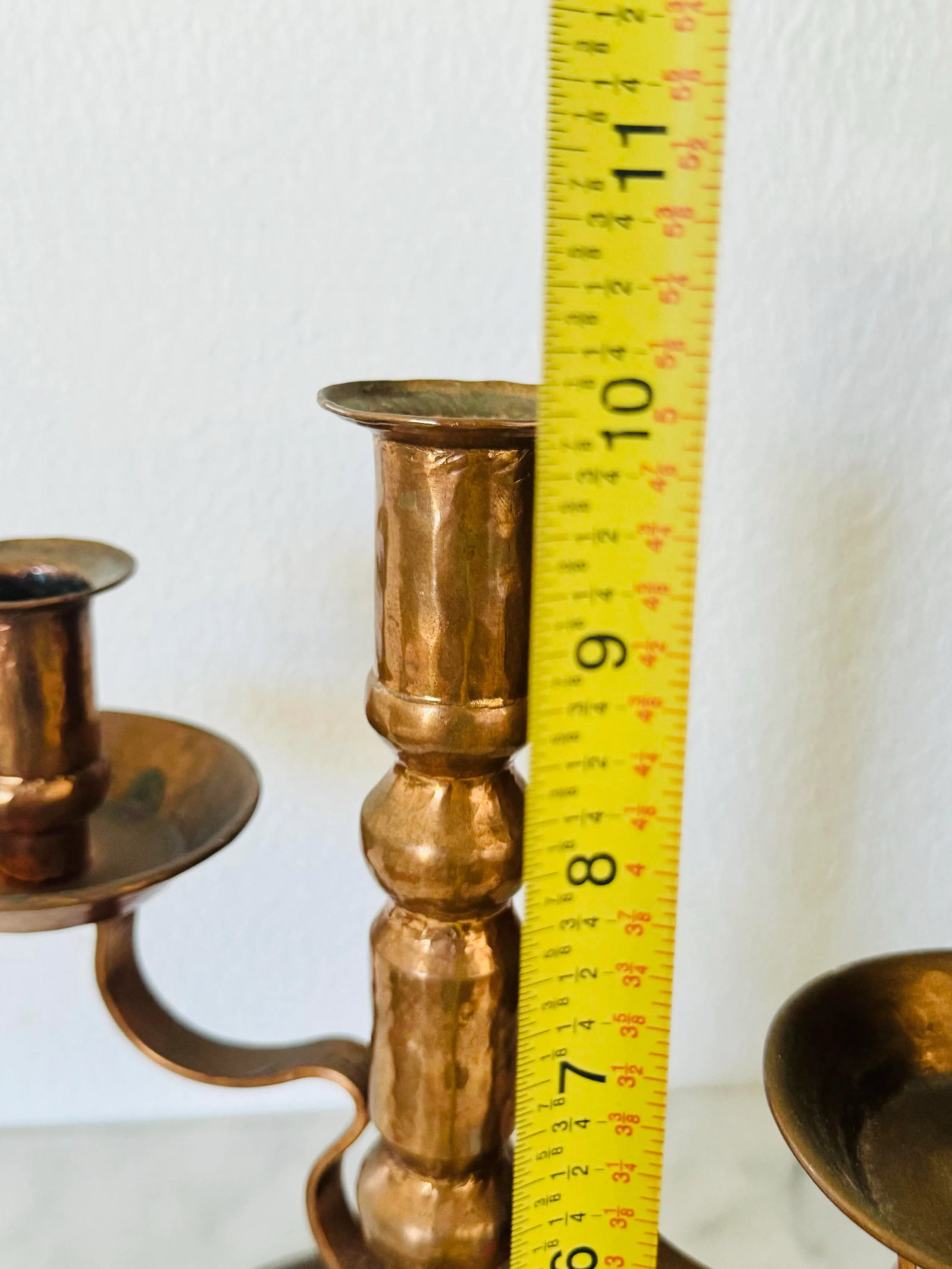 Vintage Copper Candelabra - 9
