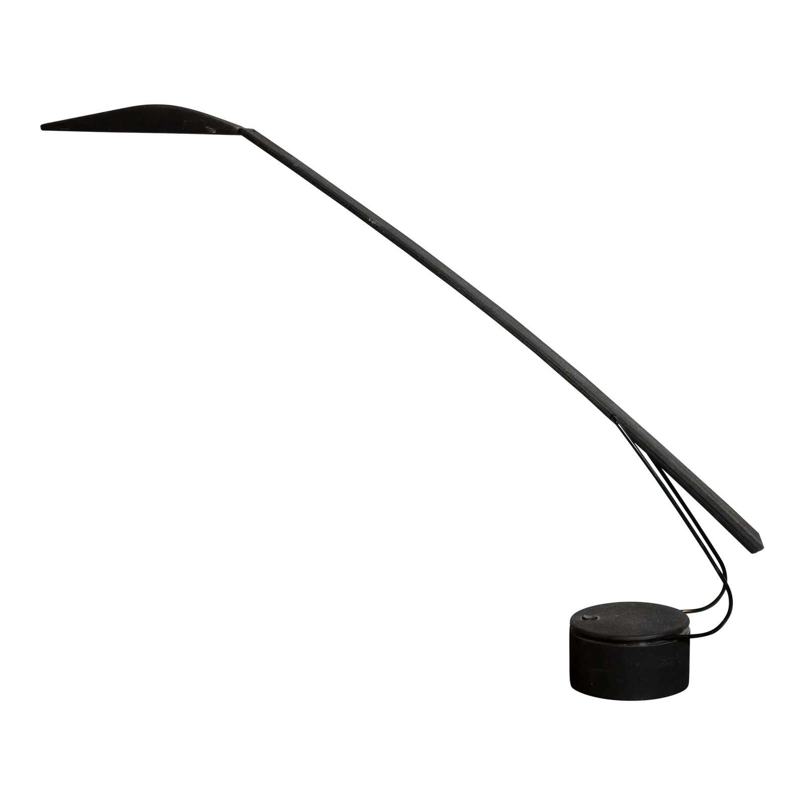 1980s Mario Barbaglia & Marco Colombo for Paf Studio Dove Lamp With Original Box: Mario Barbaglia & Marco Colombo for PAF Studio Dove Lamp, circa 1980s. Included in the original box the lamp came in. A fantastic, architecturally anthropomorphic table lamp. The adjustable neck