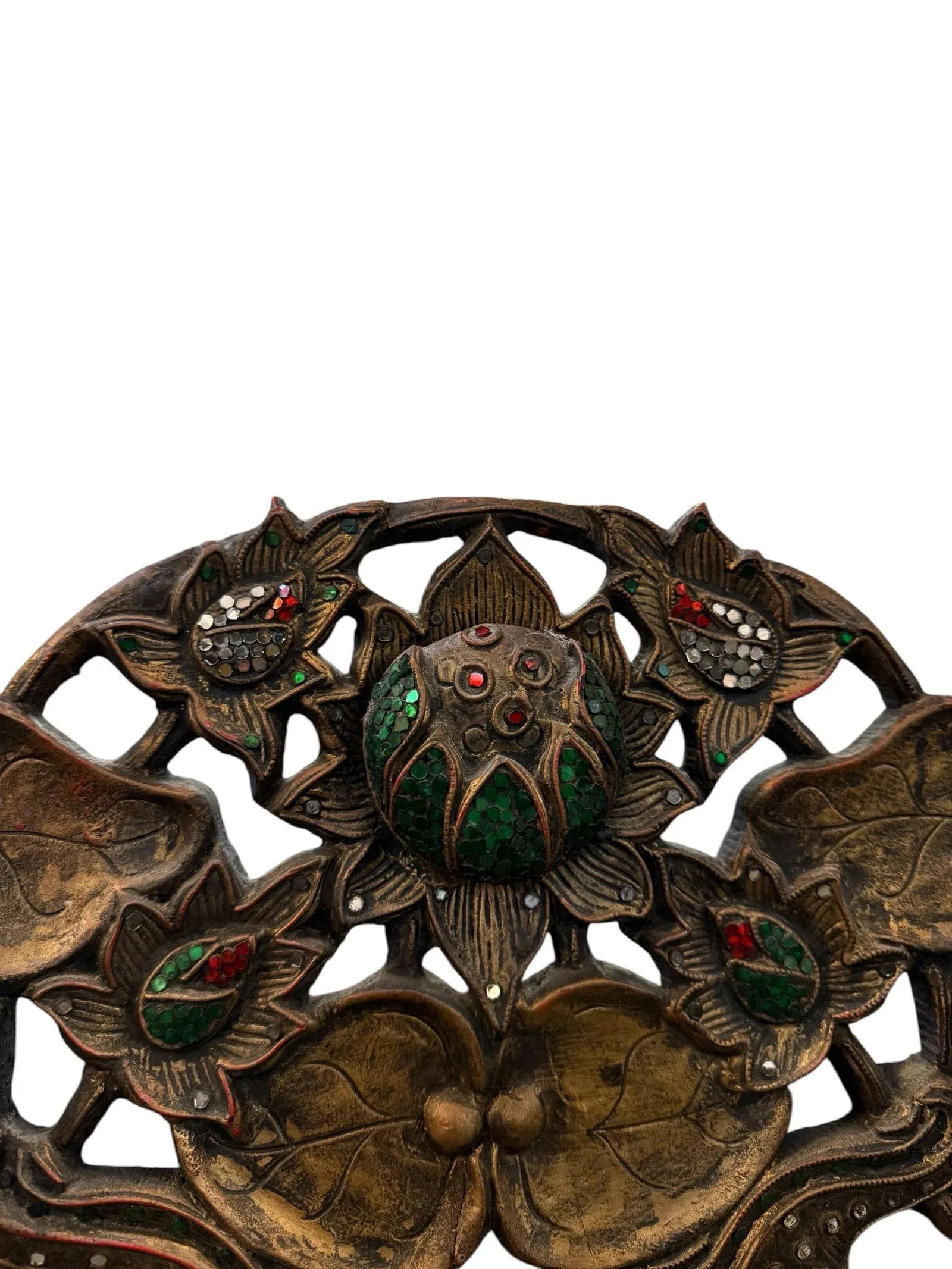Pair of Mid 20th Century Italian Hand Carved Wooden Frame Mirrors - a Pair - 2