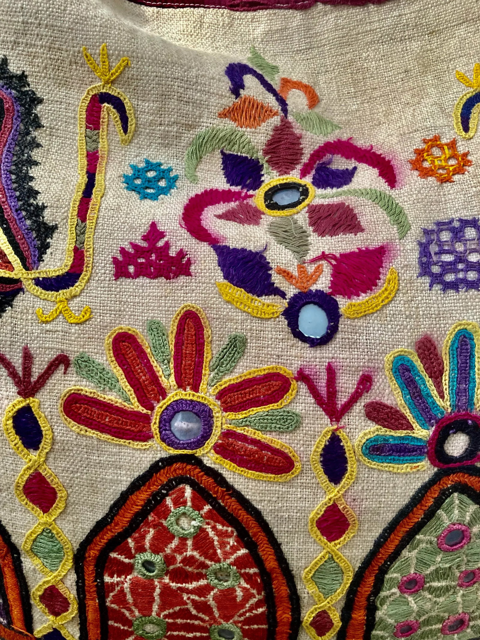 1970s Boho Chic Textile Art - 14
