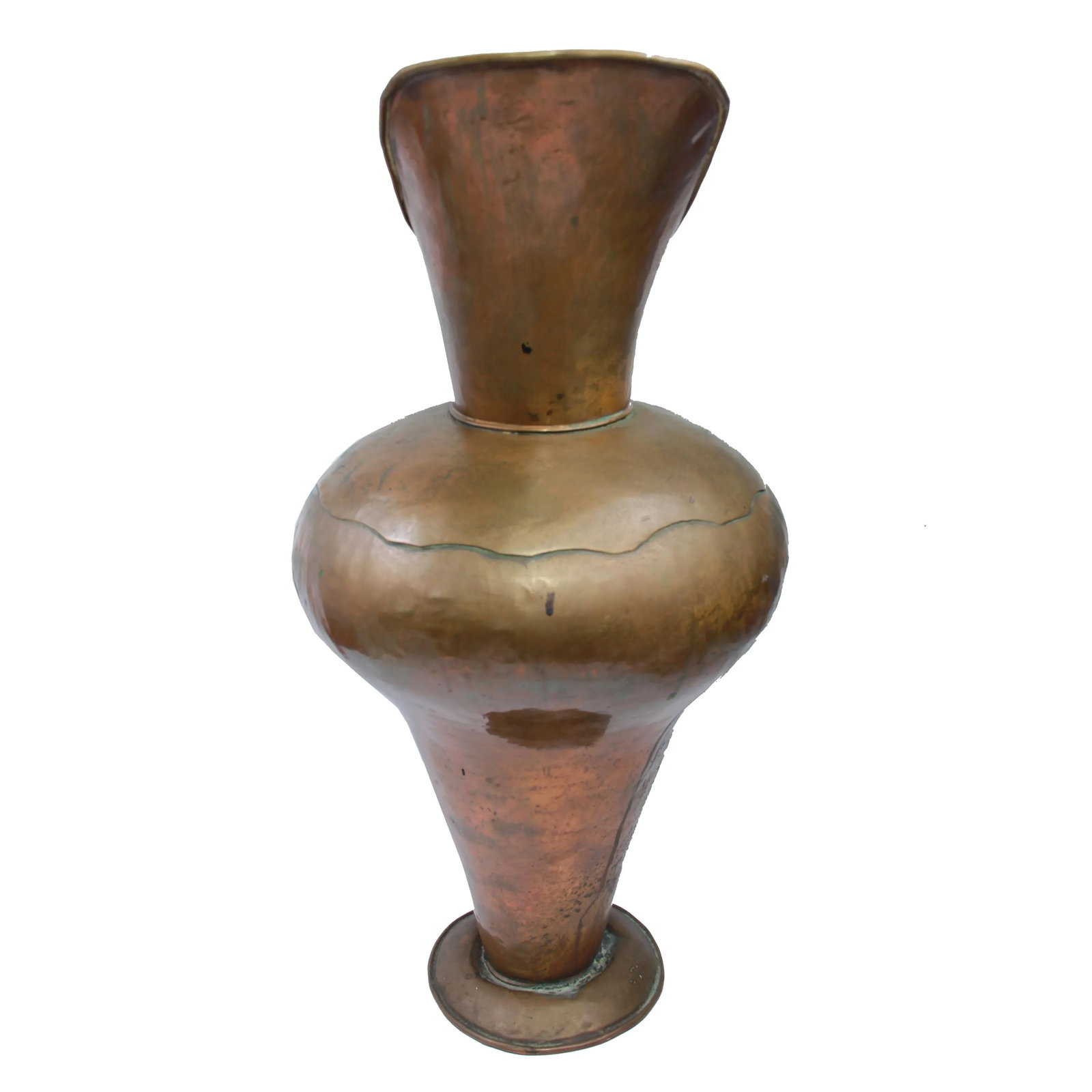 Early 1900s Arts and Crafts Copper Pitcher - 5